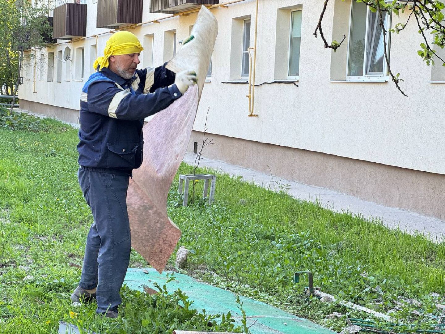 балкон, капитальный ремонт, бригада рабочих,