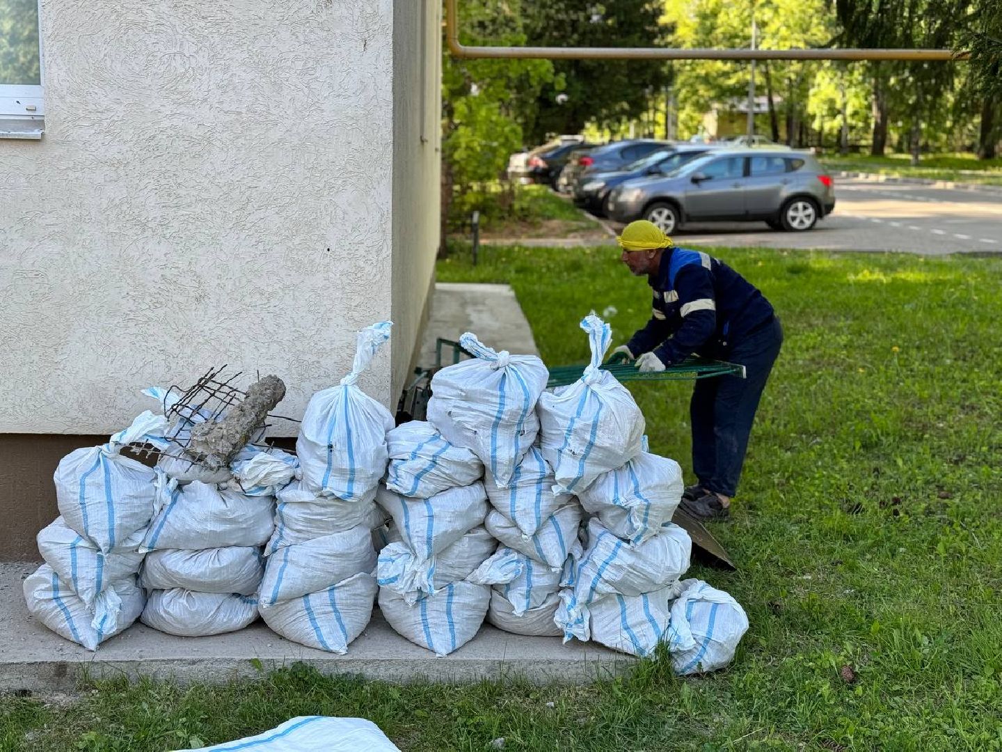 балкон, капитальный ремонт, бригада рабочих,