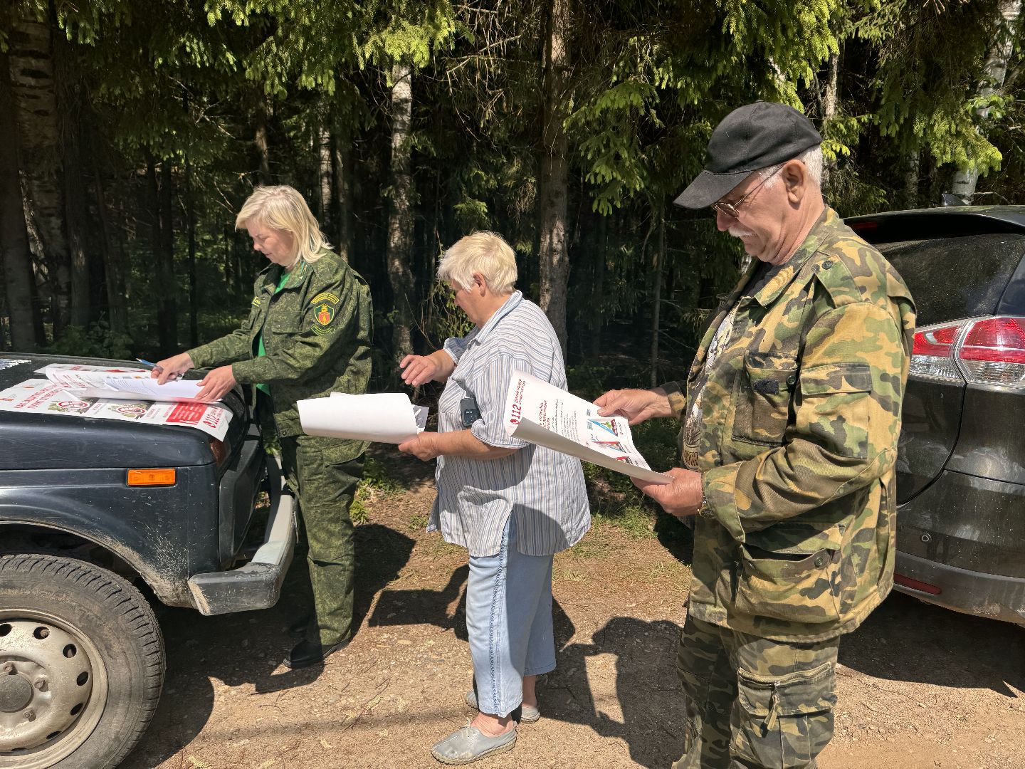 шаховская, лесничие, рейд по пожарной безопасности, пожарная безопасность,