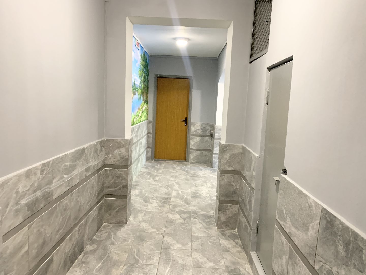 Балашиха, Подмосковье, ремонт подъездов, панно с пейзажами,