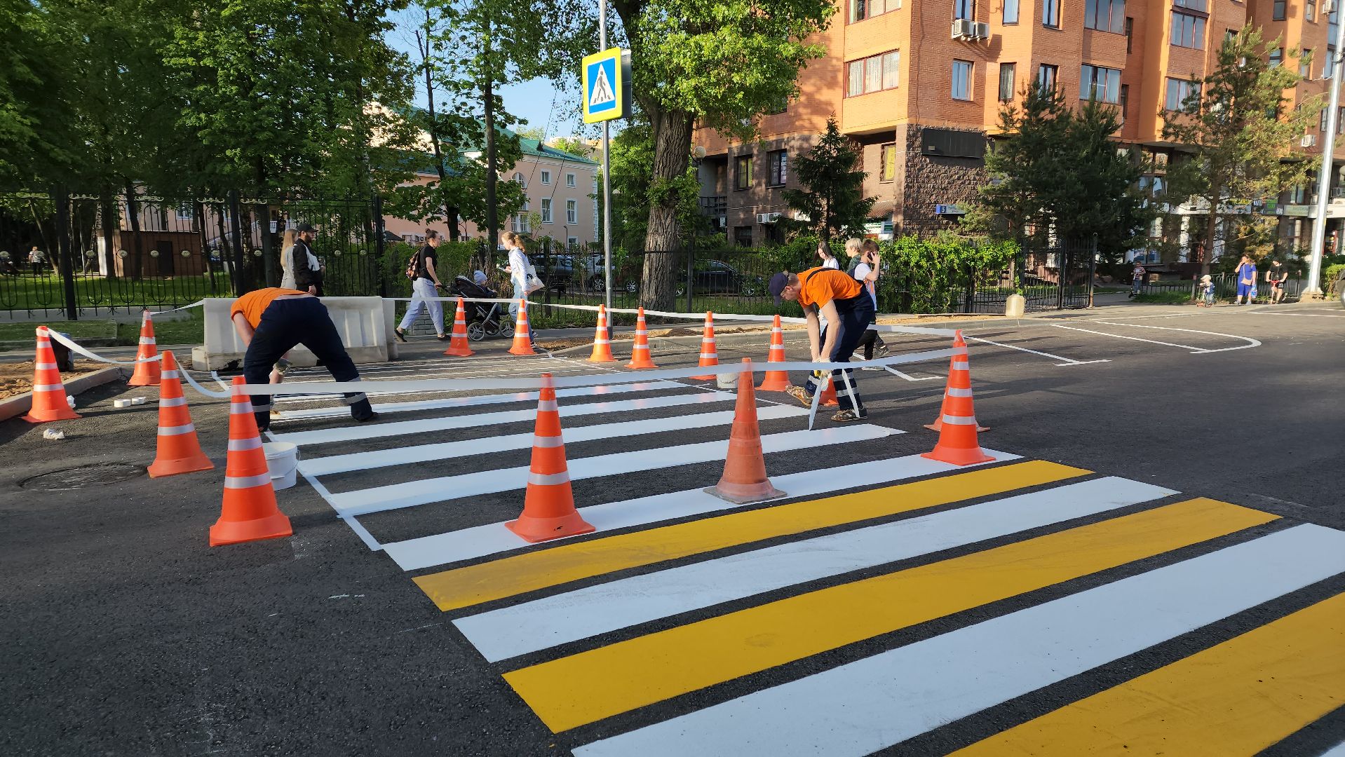пушкино, ремонт дорог, дорога, благоустройство, тротуары, парковки,