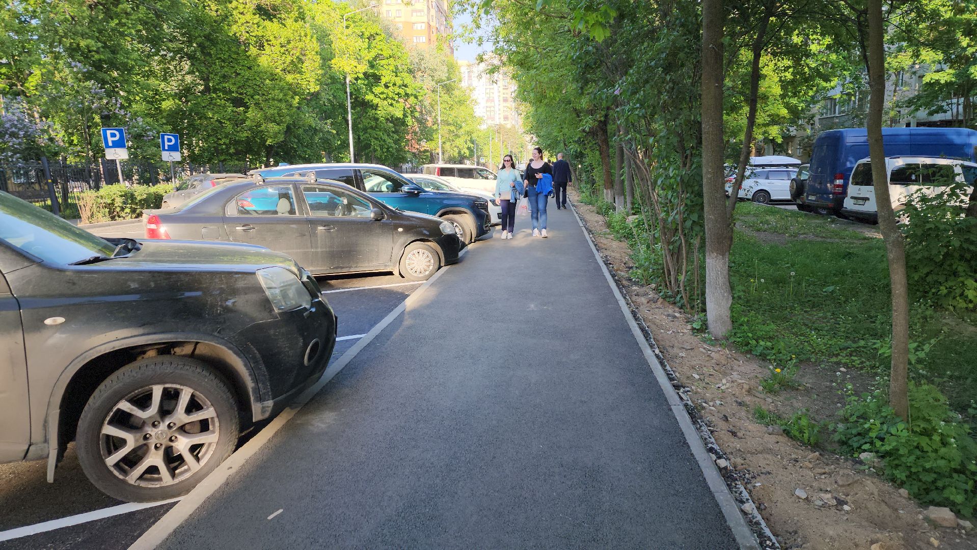 пушкино, ремонт дорог, дорога, благоустройство, тротуары, парковки,