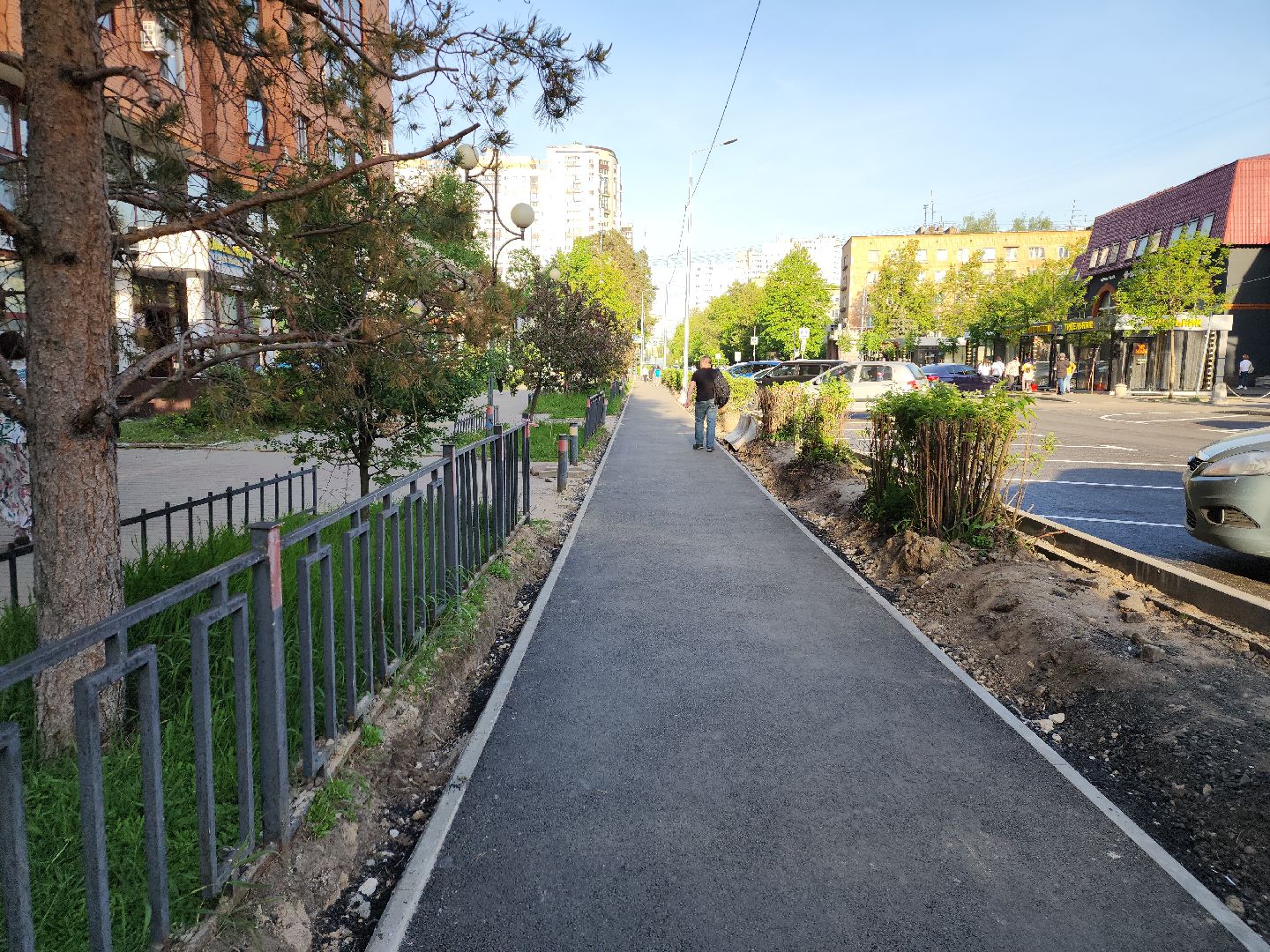 пушкино, ремонт дорог, дорога, благоустройство, тротуары, парковки,