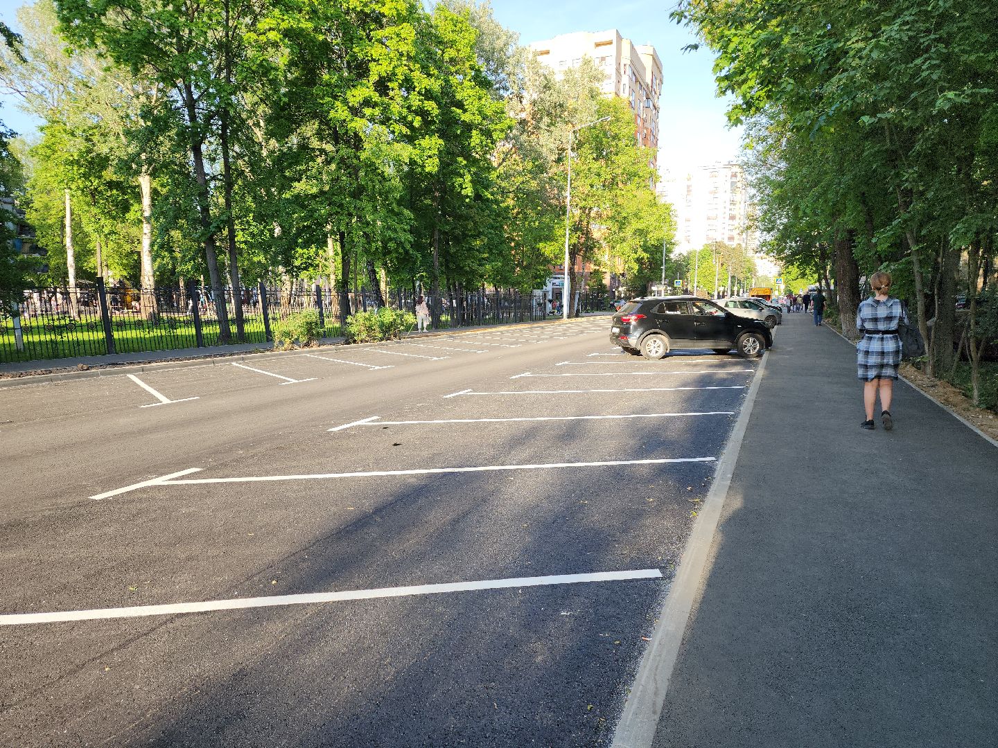 пушкино, ремонт дорог, дорога, благоустройство, тротуары, парковки,