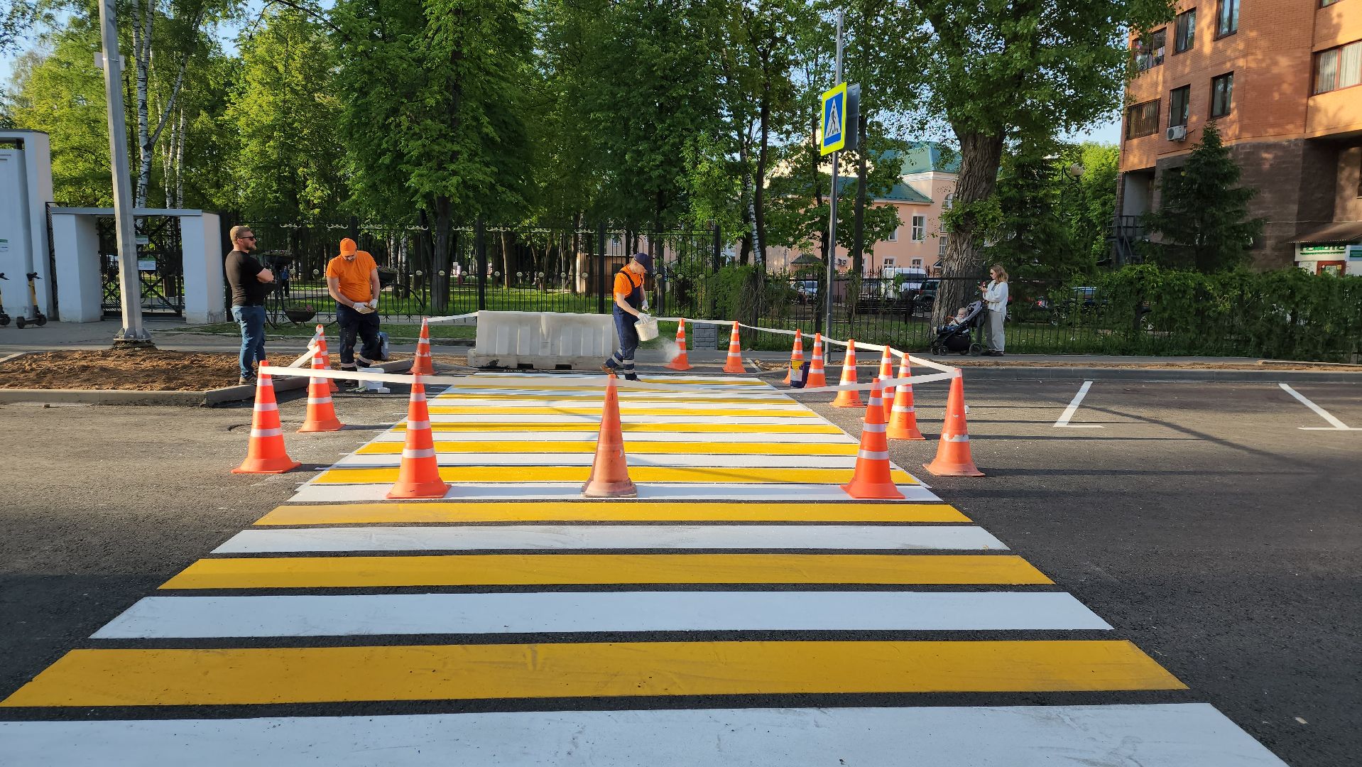 пушкино, ремонт дорог, дорога, благоустройство, тротуары, парковки,