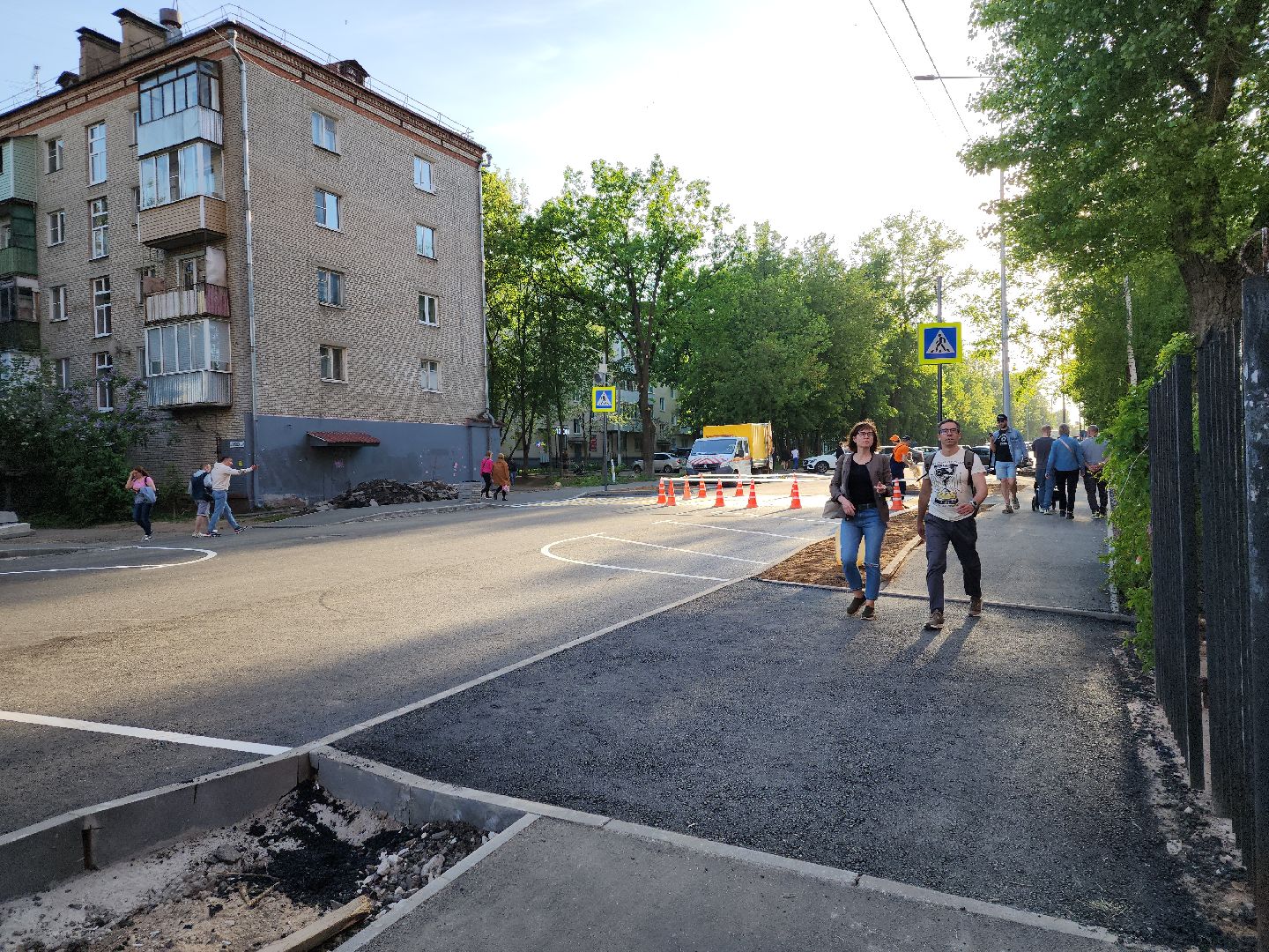 пушкино, ремонт дорог, дорога, благоустройство, тротуары, парковки,