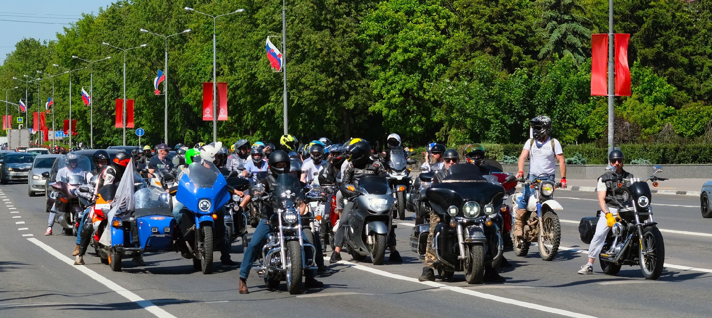 ОГИБДД, Мотоциклисты, Мотосезон, Открытие мотосезона, Экипировка, Домодедово, Подмосковье,