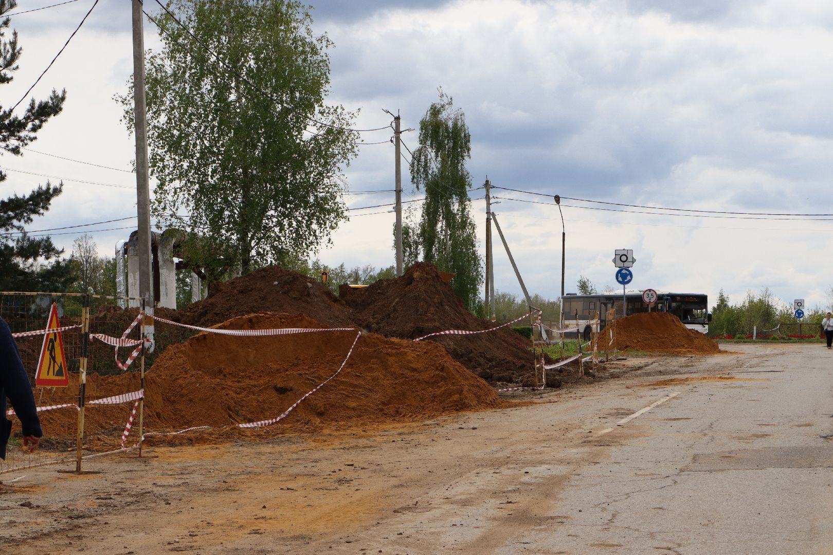 ЖКХ, Капитальный ремонт теплосетей, село петрово, Серебряные Пруды,