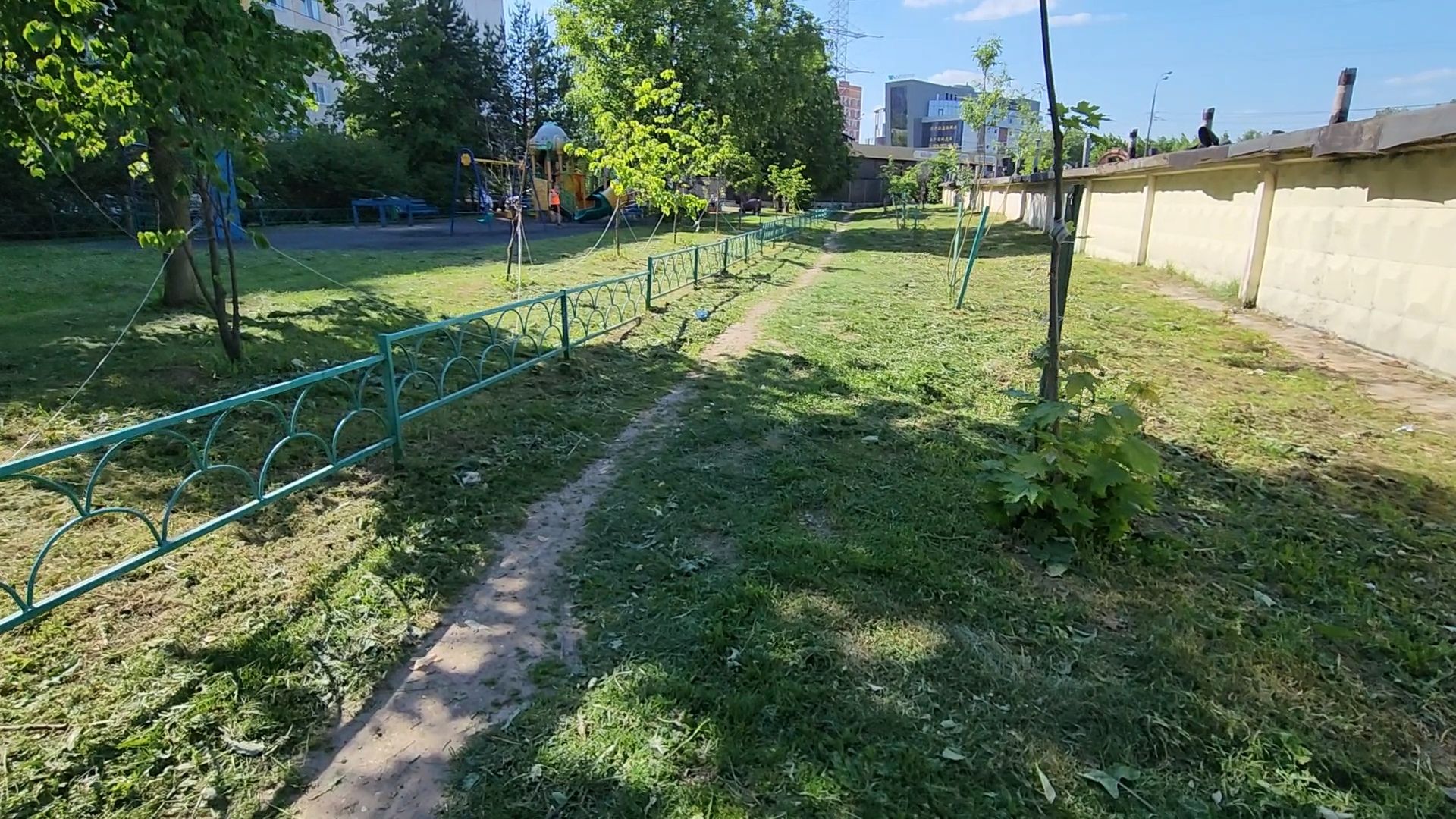 одинцово, пешком, народная тропа, губернаторская программа, тротуар,