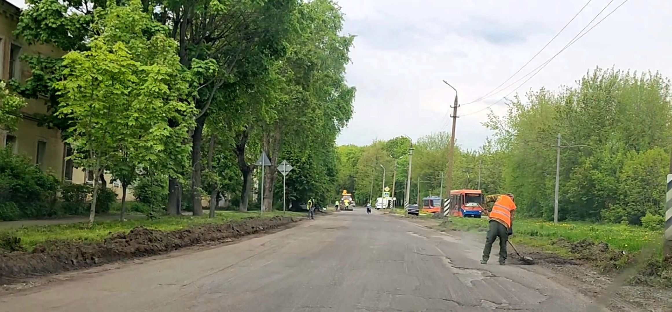 Коломна, дорожный ремонт,