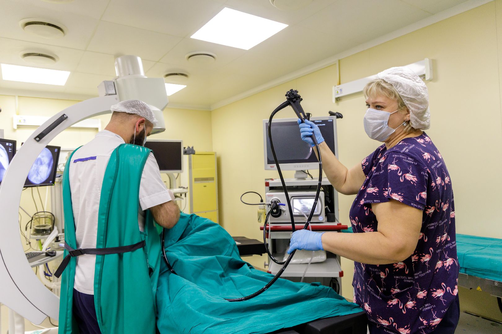 люберцы, Люберецкая областная больница, операционная, оборудование, рентген,