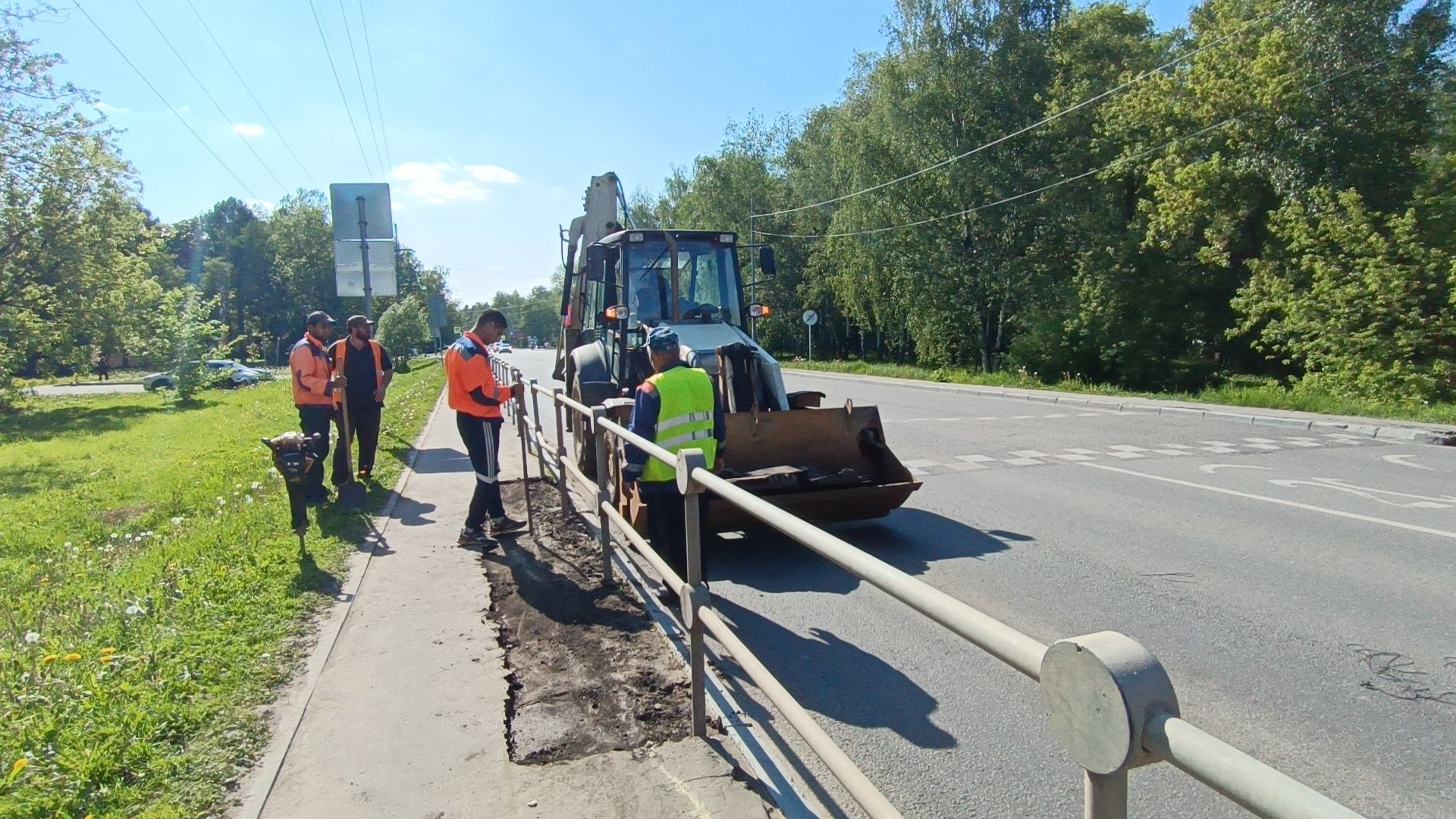 дорога, ремонт дорог, лобня,