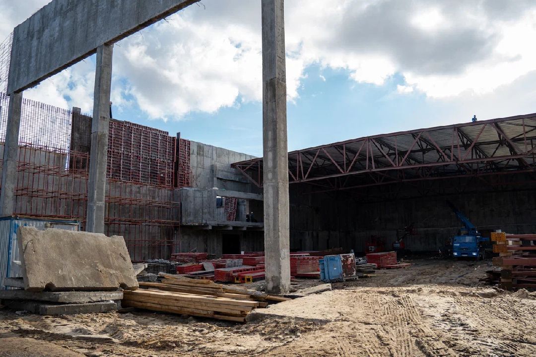 Строительство, Орехово-Зуево, ледовый стадион, губернатор, Заголовацкий, Панин, Коркин