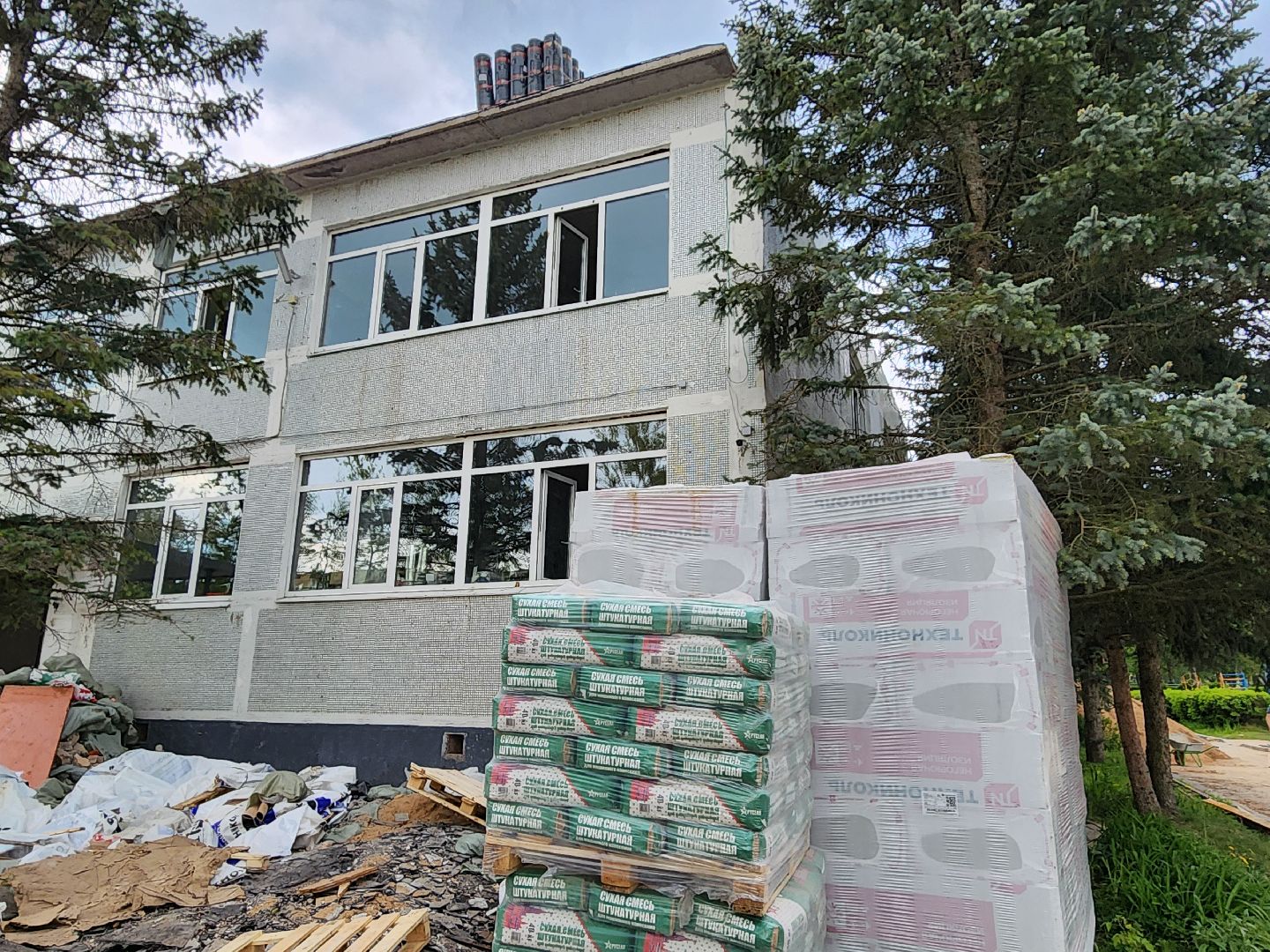 серпухов, детский сад, капитальный ремонт, поселок пролетарский, образование,