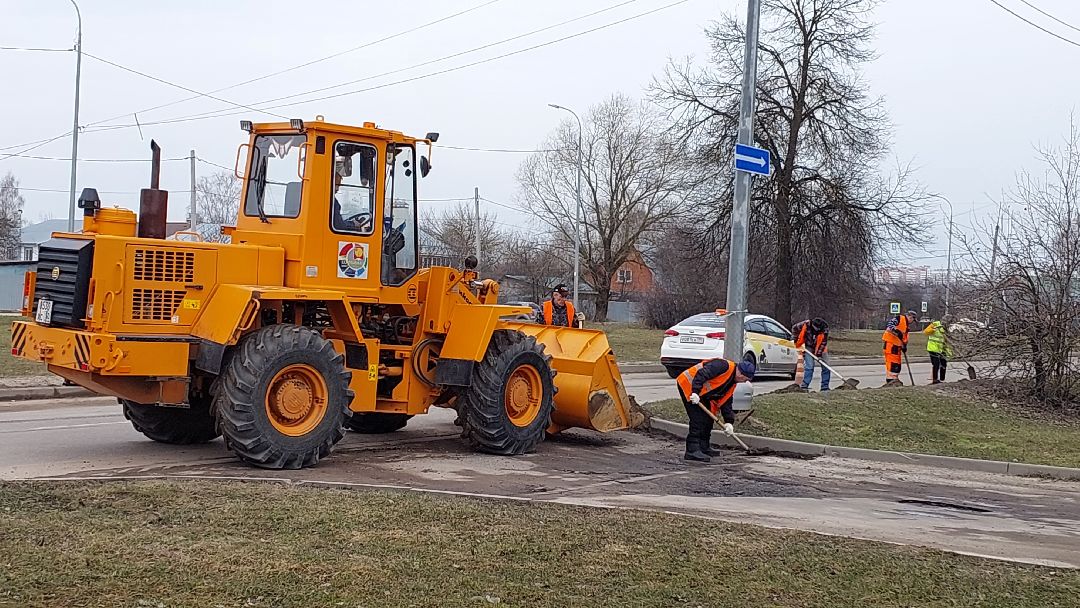 серпухов, уборка дорог, комбинат благоустройства