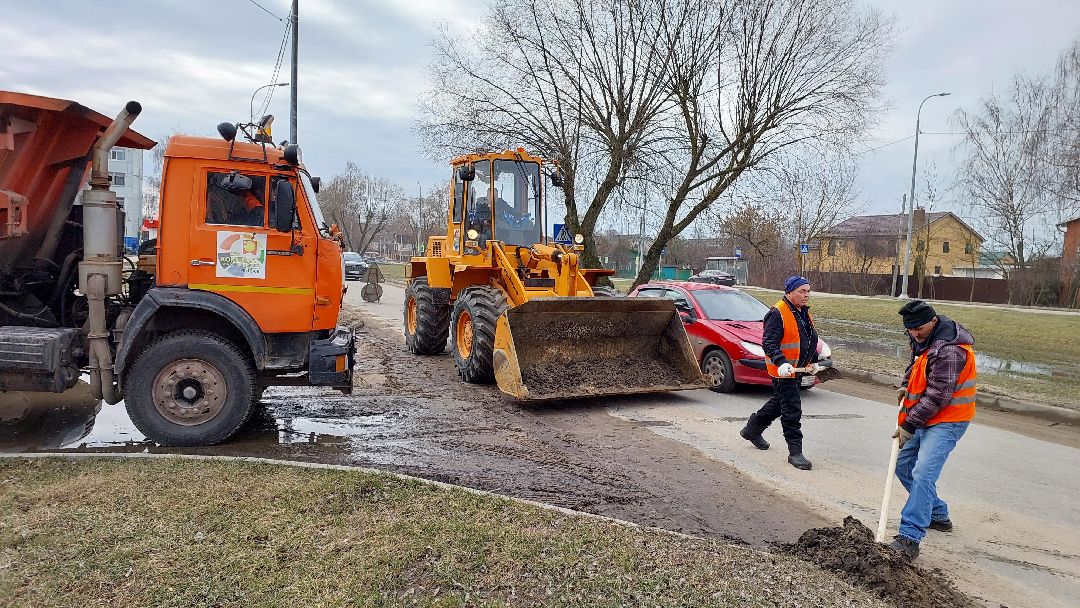 серпухов, уборка дорог, комбинат благоустройства