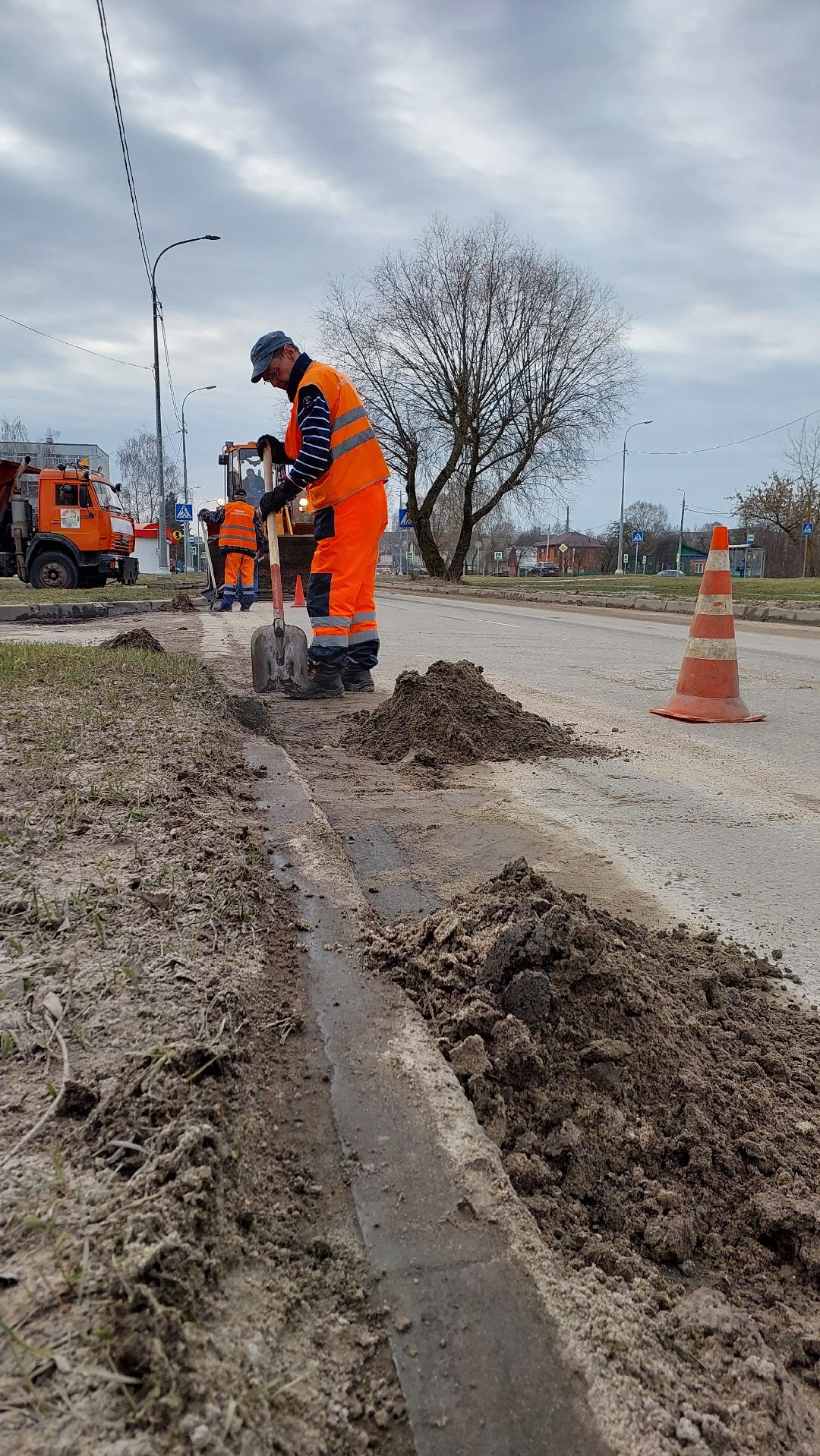 серпухов, уборка дорог, комбинат благоустройства