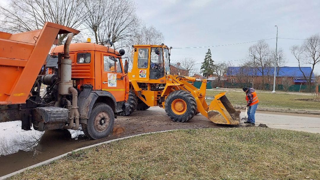 серпухов, уборка дорог, комбинат благоустройства
