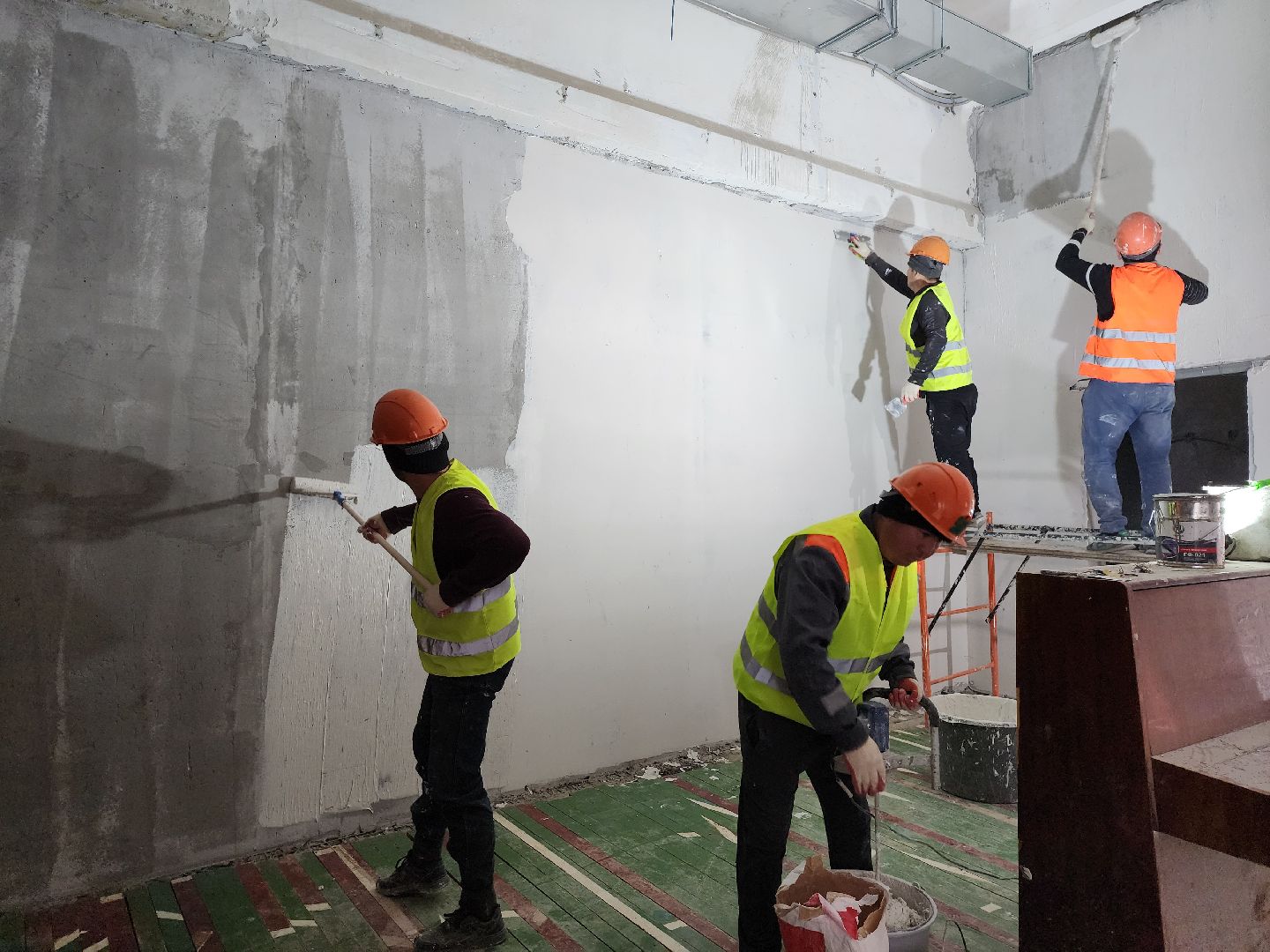 серпухов, подмосковье, капремонт школы, школа,