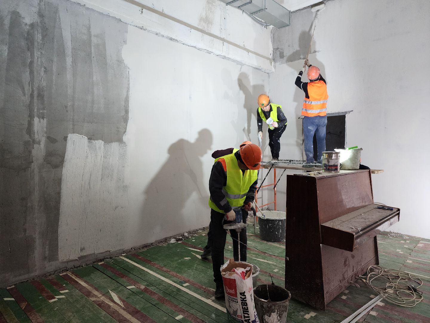 серпухов, подмосковье, капремонт школы, школа,