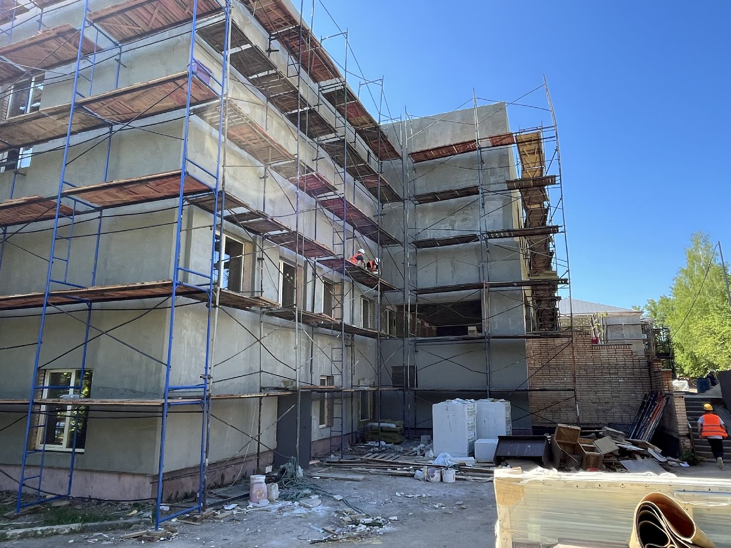 наро-фоминск, наро-фоминский городской округ, капитальный ремонт школы,