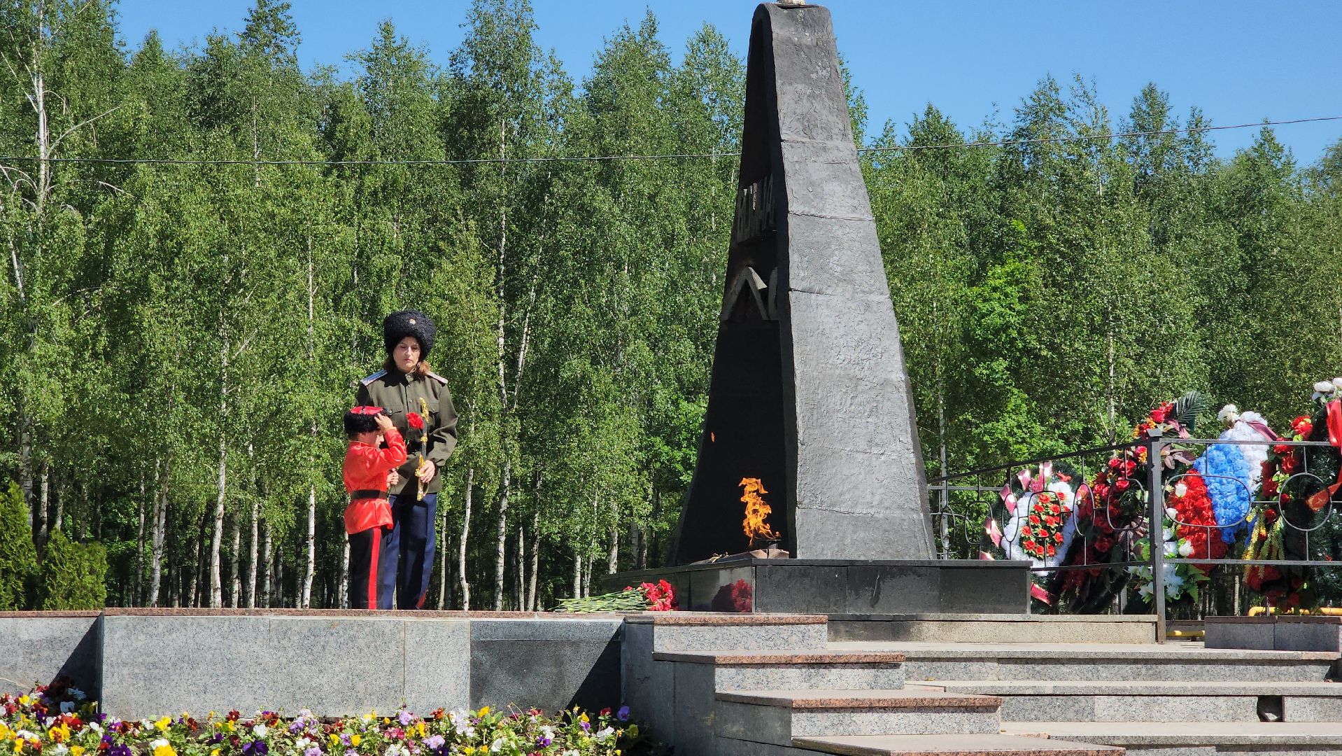 Лобня, юнармейские отряды,Смотр,