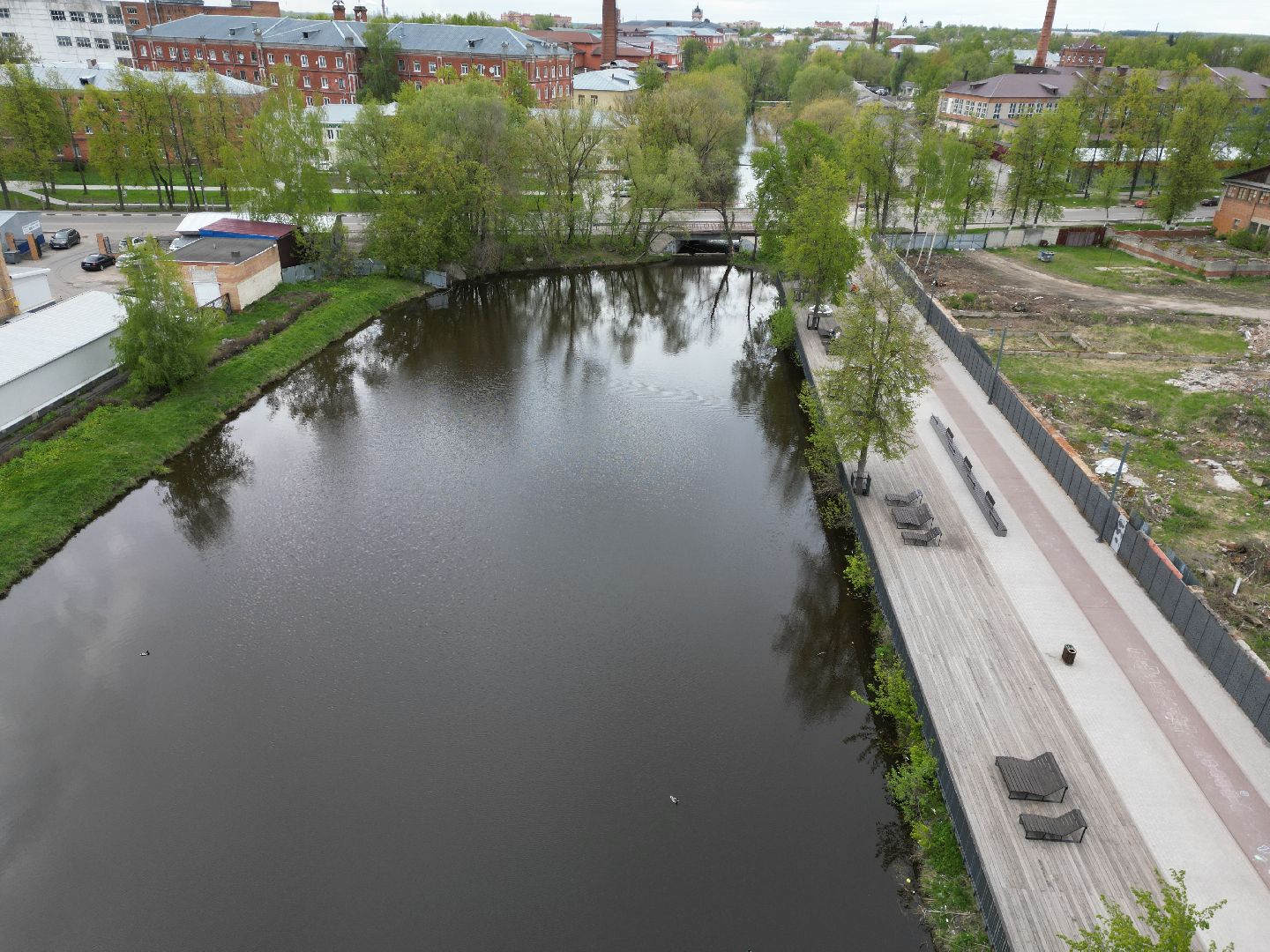 видео с коптера, егорьевск, памп трек,