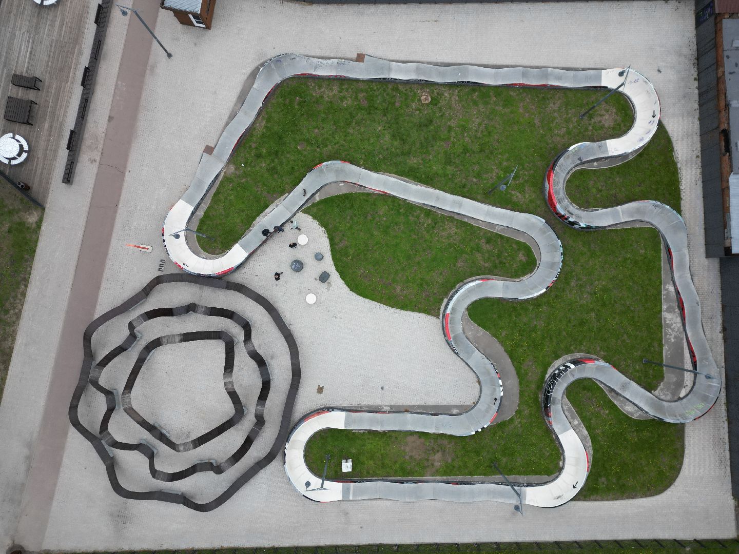 видео с коптера, егорьевск, памп трек,