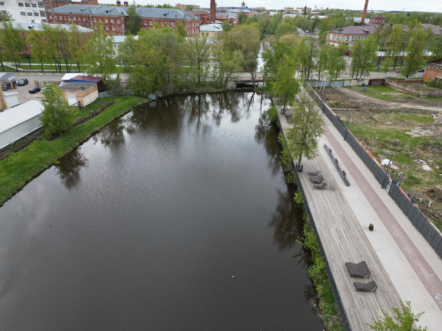 видео с коптера, егорьевск, памп трек,