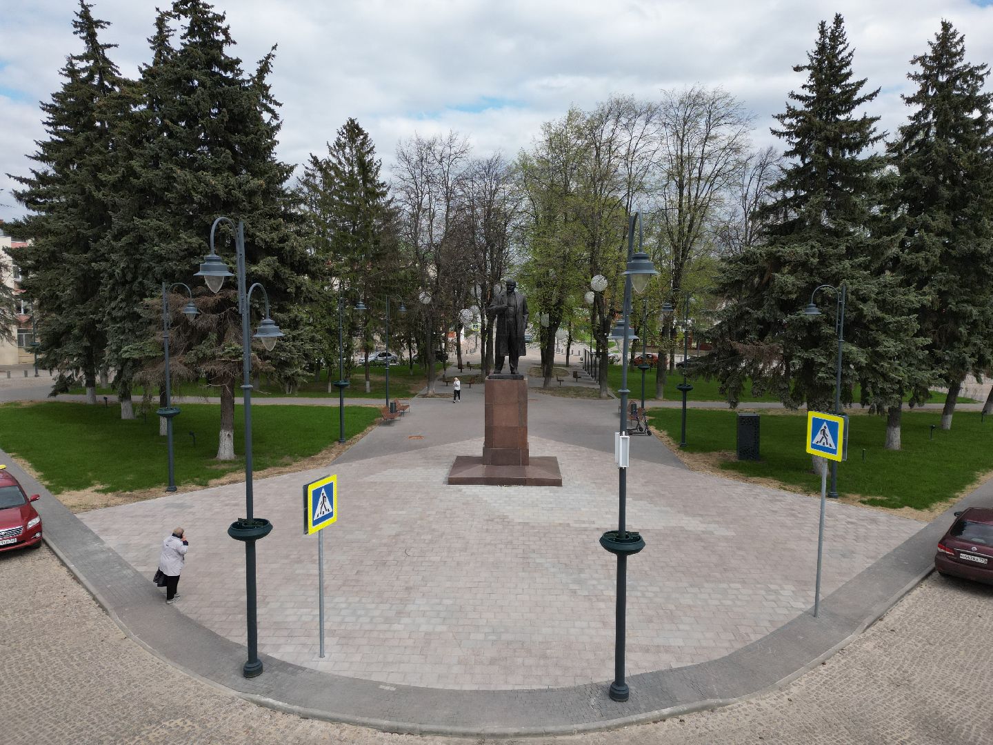 видео с коптера, зарайск, советская,