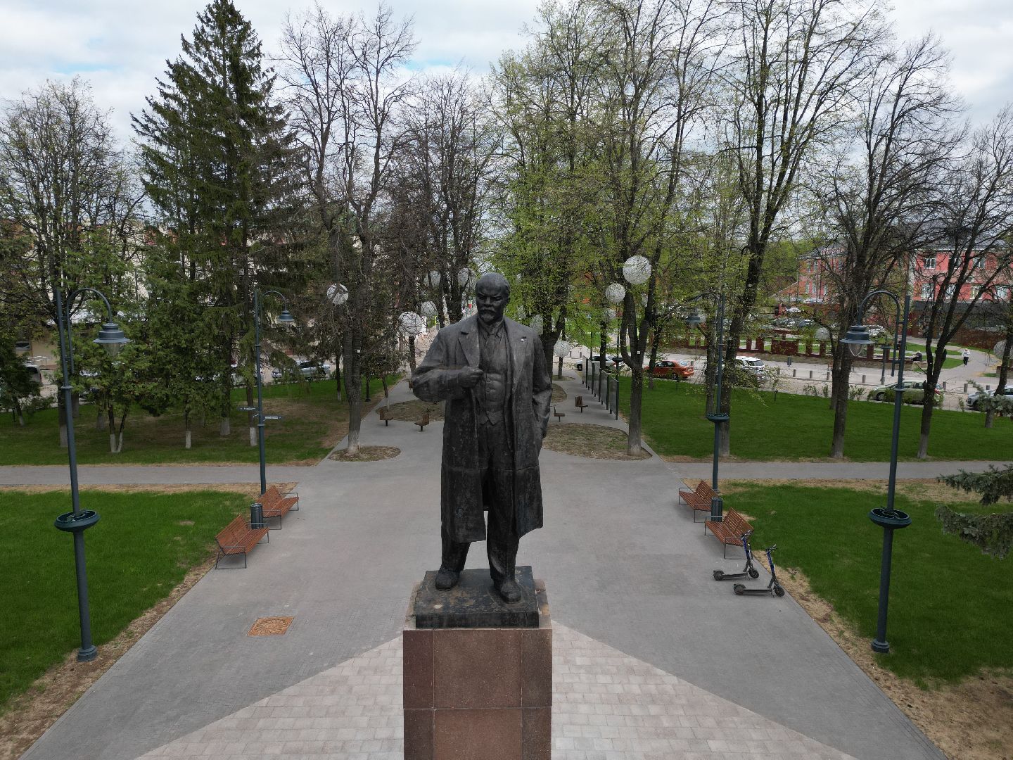 видео с коптера, зарайск, советская,