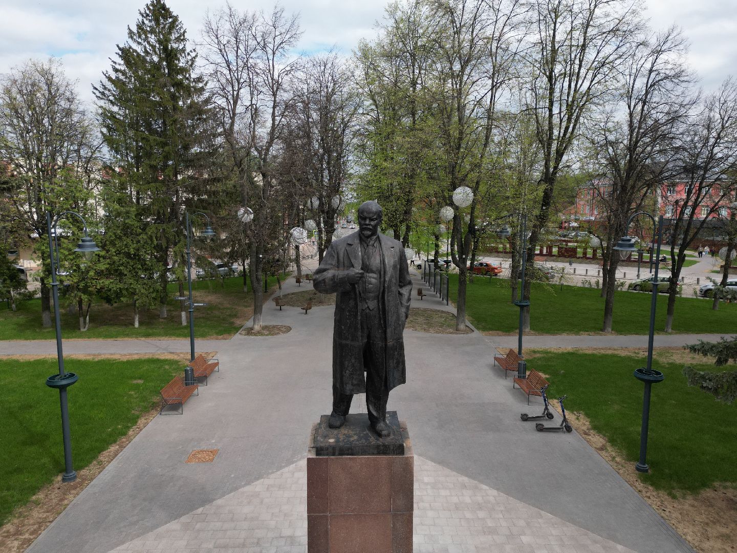 видео с коптера, зарайск, советская,