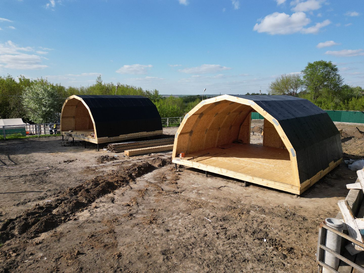 видео с коптера, зарайск, кемпинг,