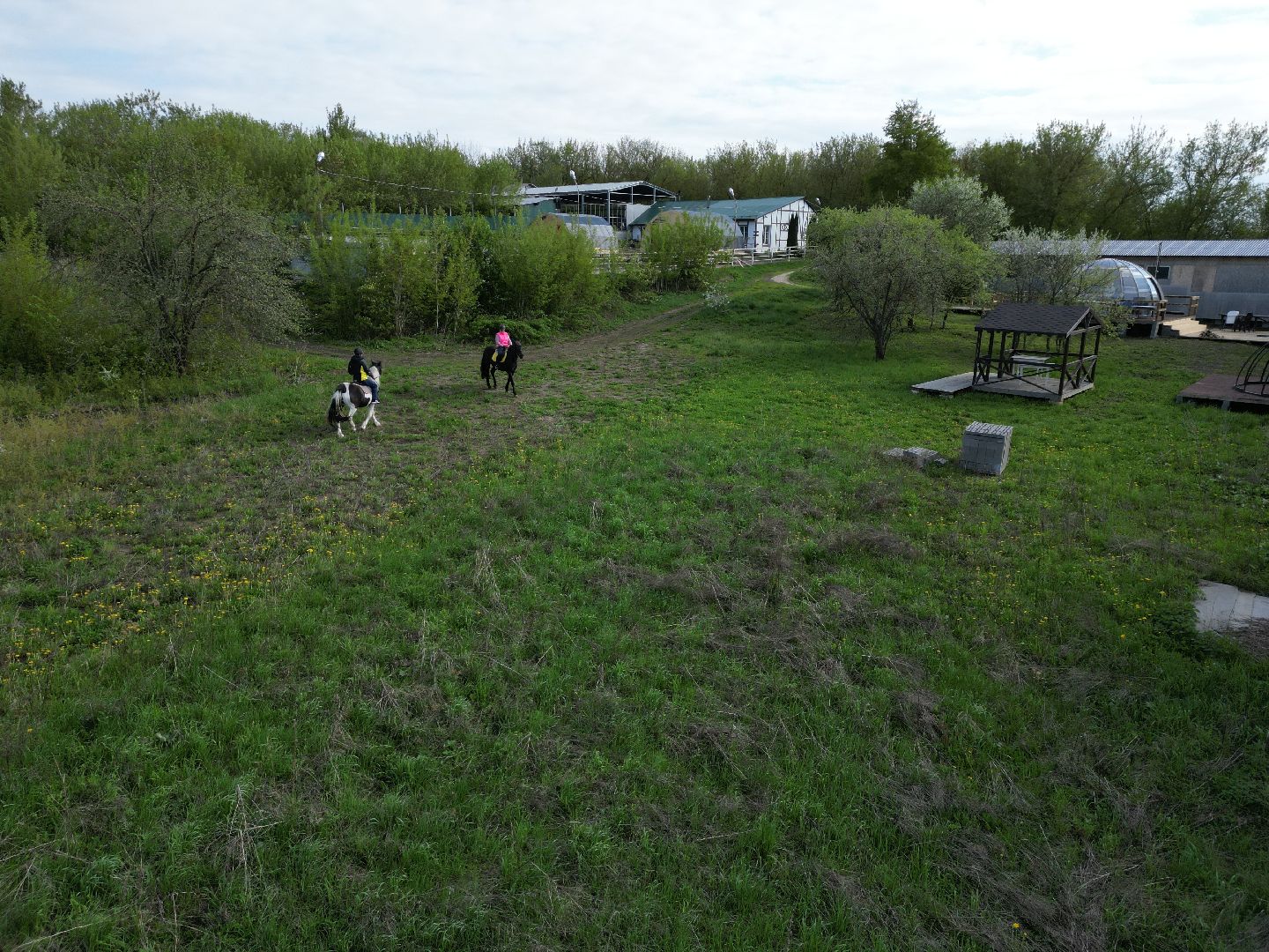 видео с коптера, зарайск, кемпинг,
