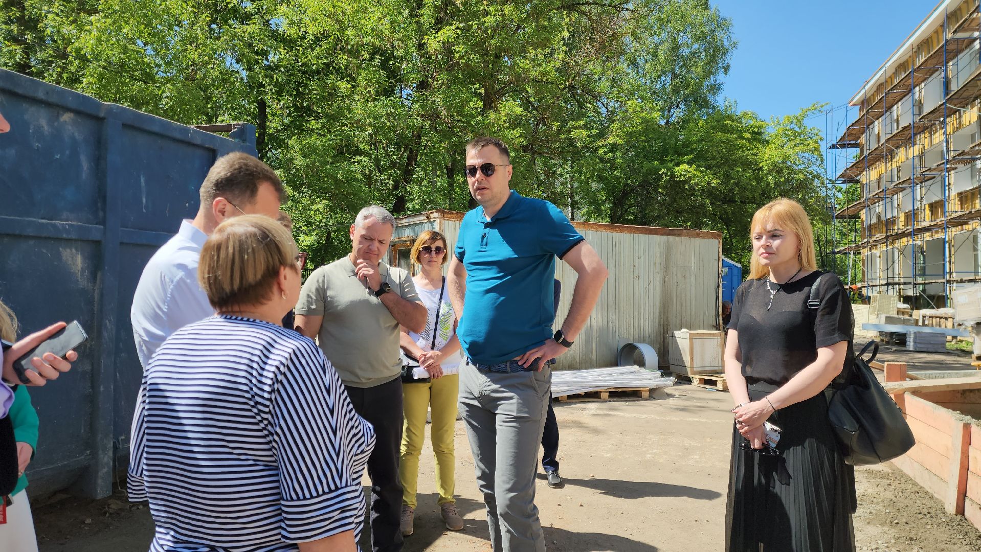 строительство, ремонт, жители, общество, цо 8, ремонт школы,