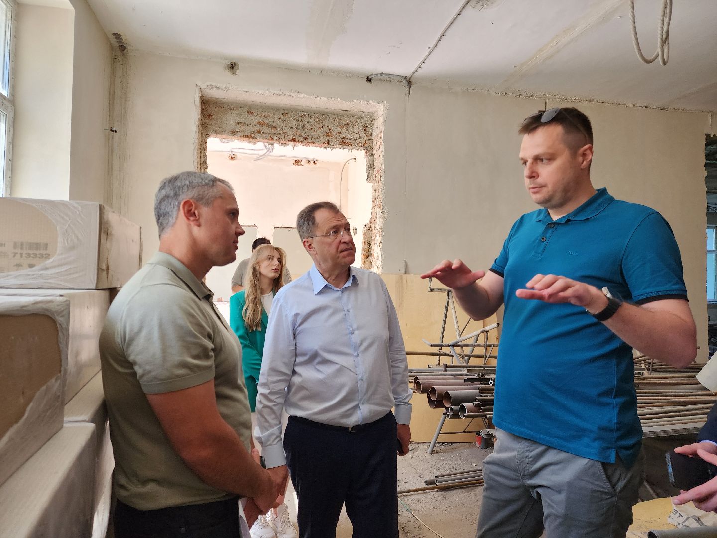 строительство, ремонт, жители, общество, цо 8, ремонт школы,