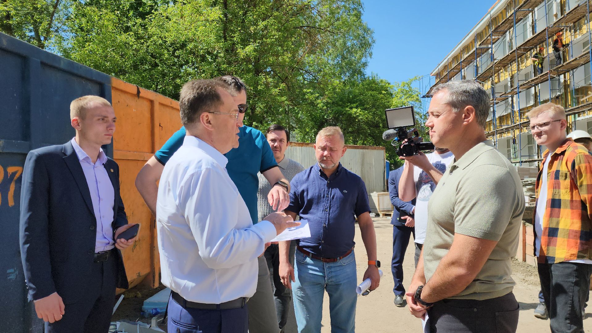 строительство, ремонт, жители, общество, цо 8, ремонт школы,