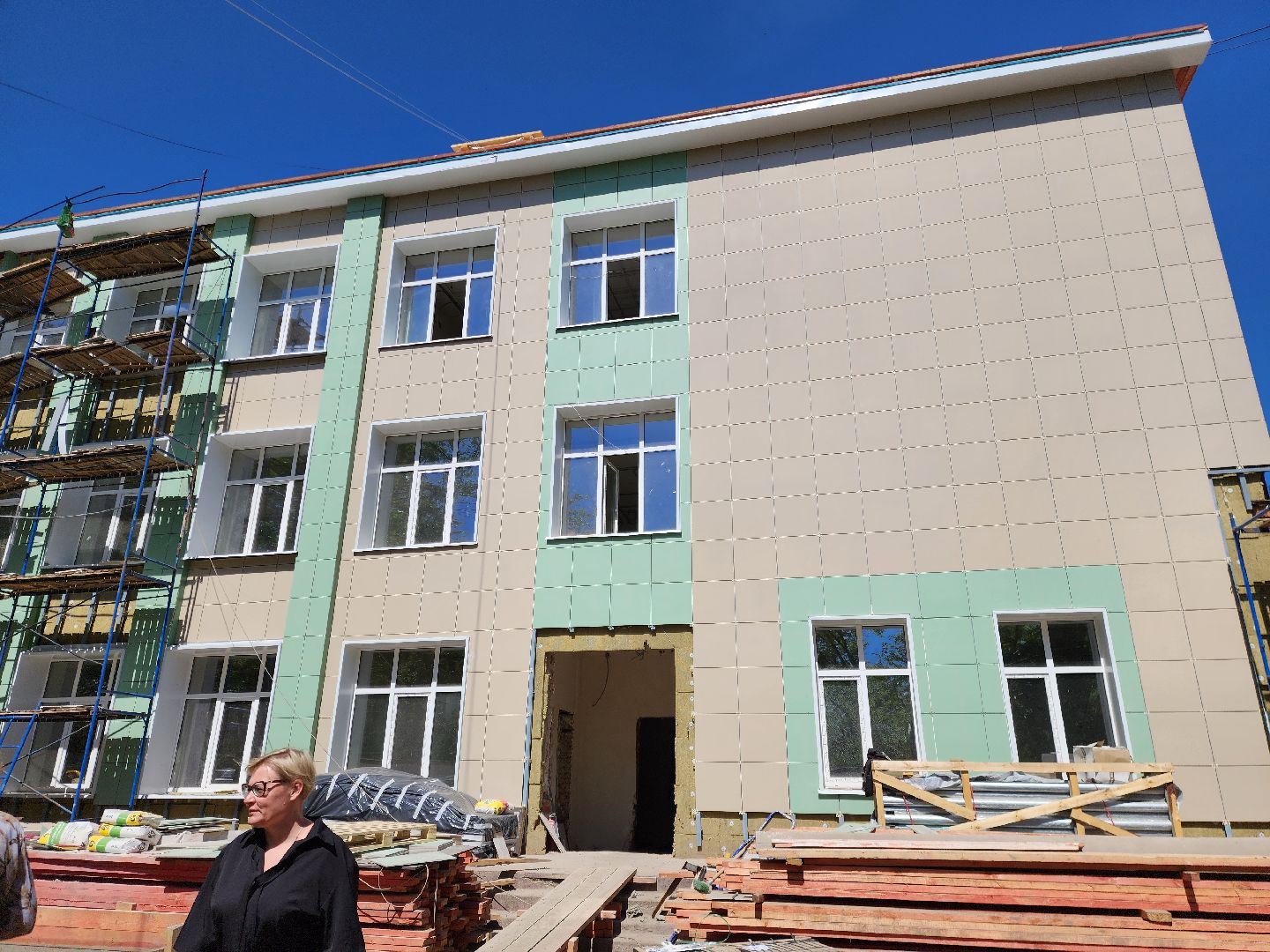 строительство, ремонт, жители, общество, цо 8, ремонт школы,