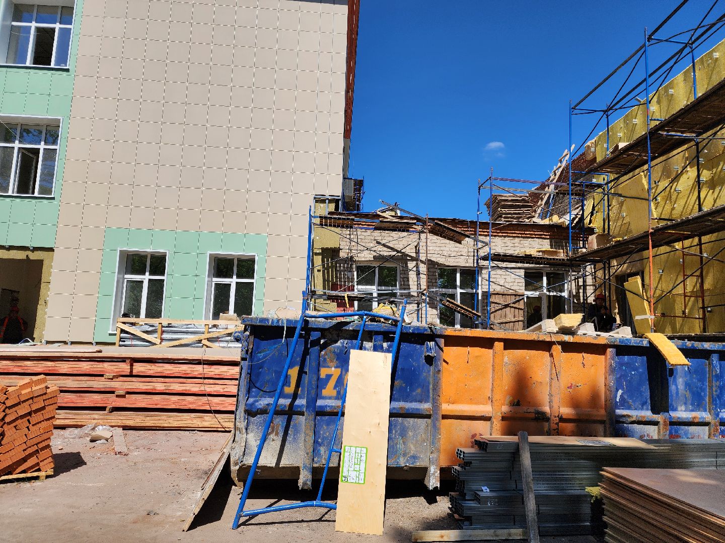 строительство, ремонт, жители, общество, цо 8, ремонт школы,