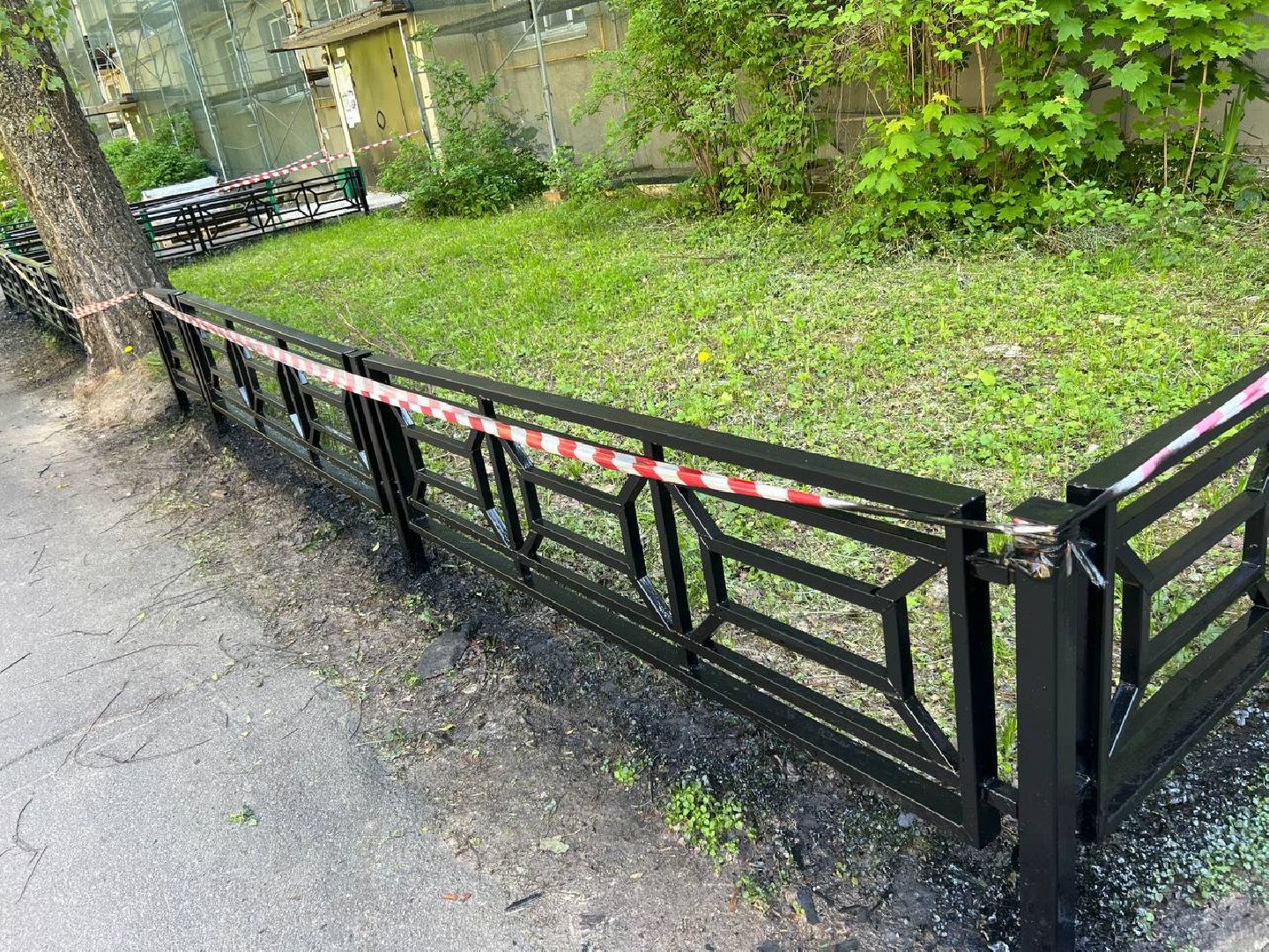 благоустройство, покраска,