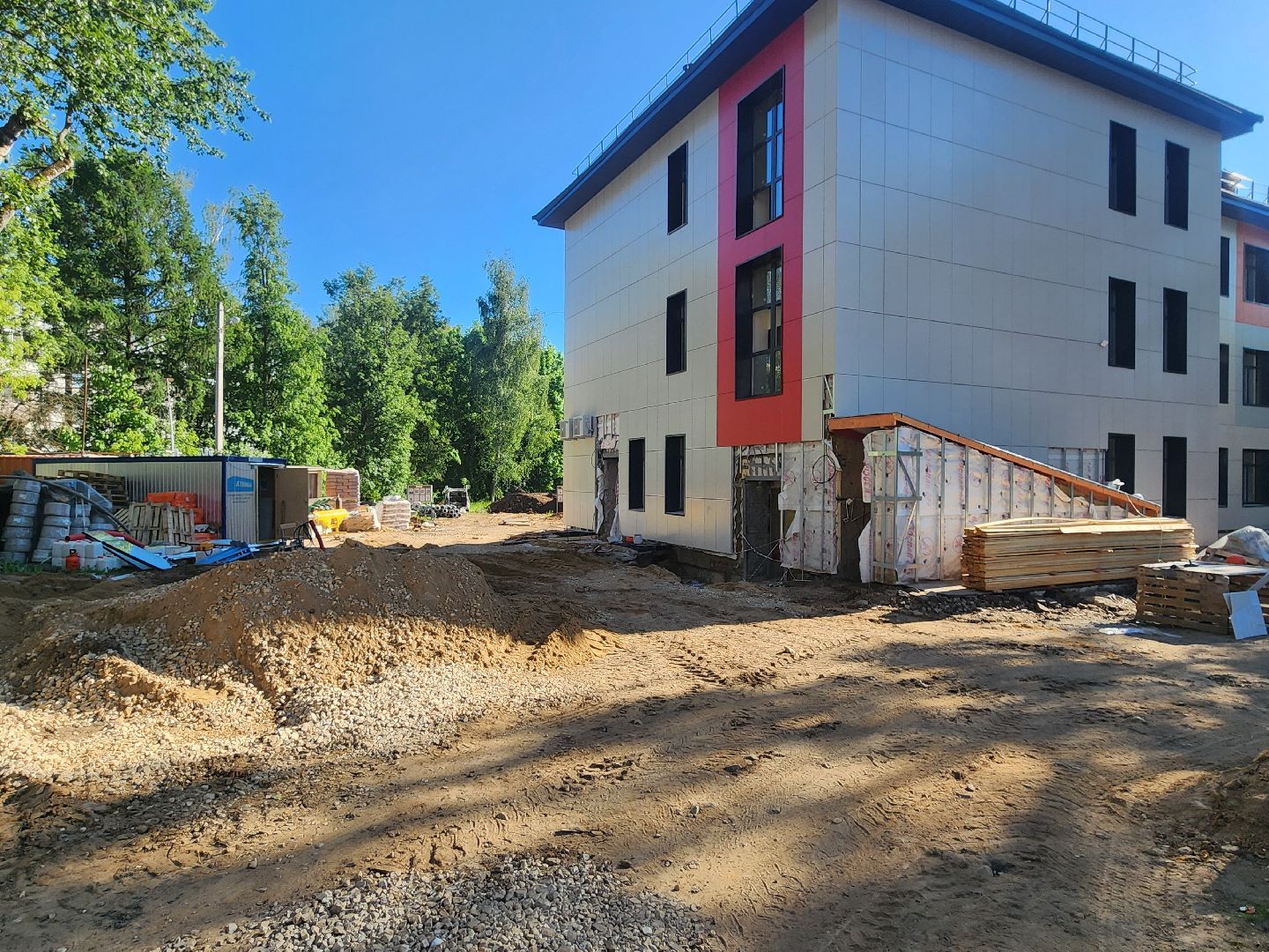 Звенигород, Выездная администрация, Образование, Благоустройство школ,