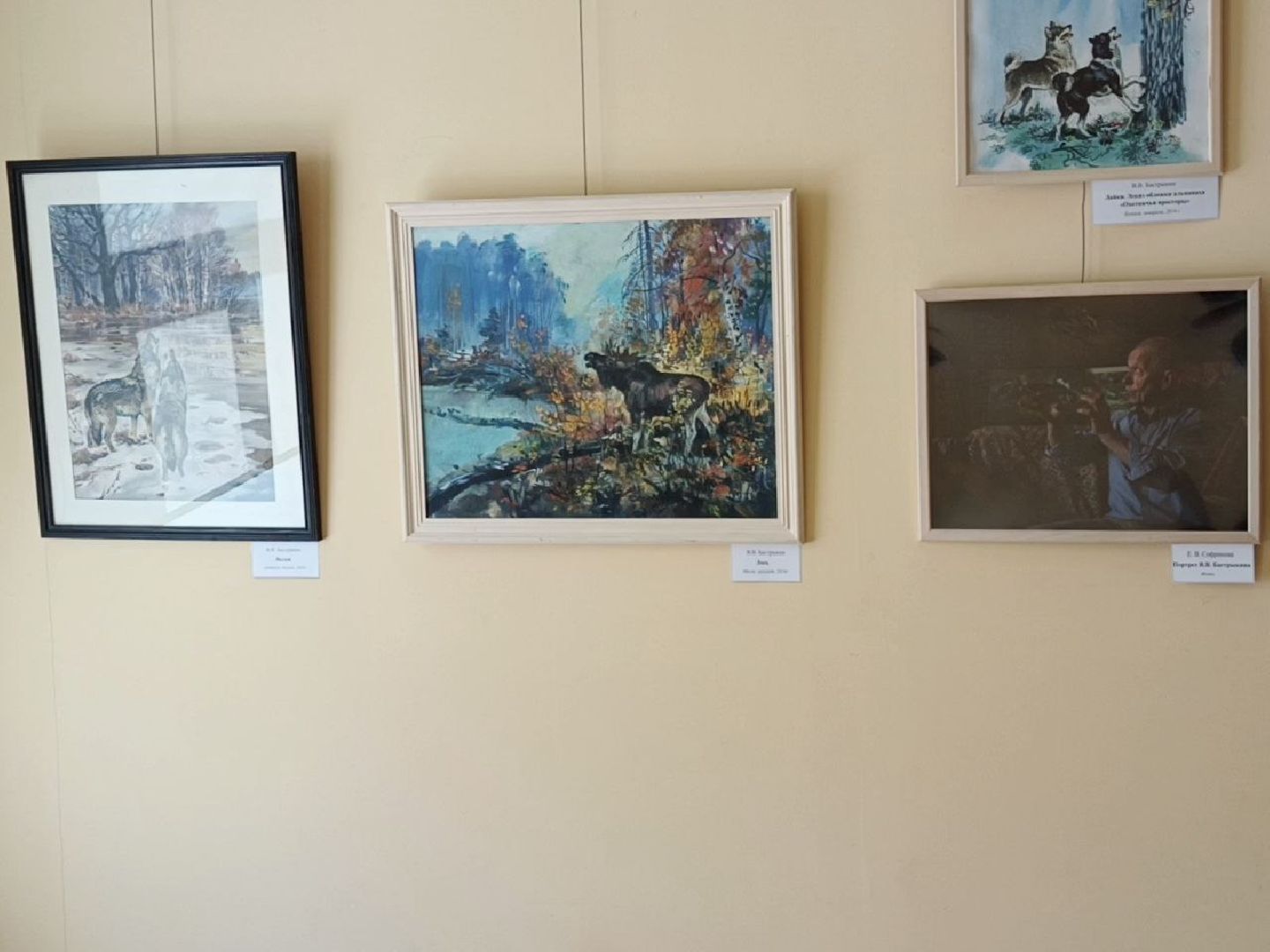 Солнечногорск, путевой дворец, выставка, Люди и звери, Фотографии,