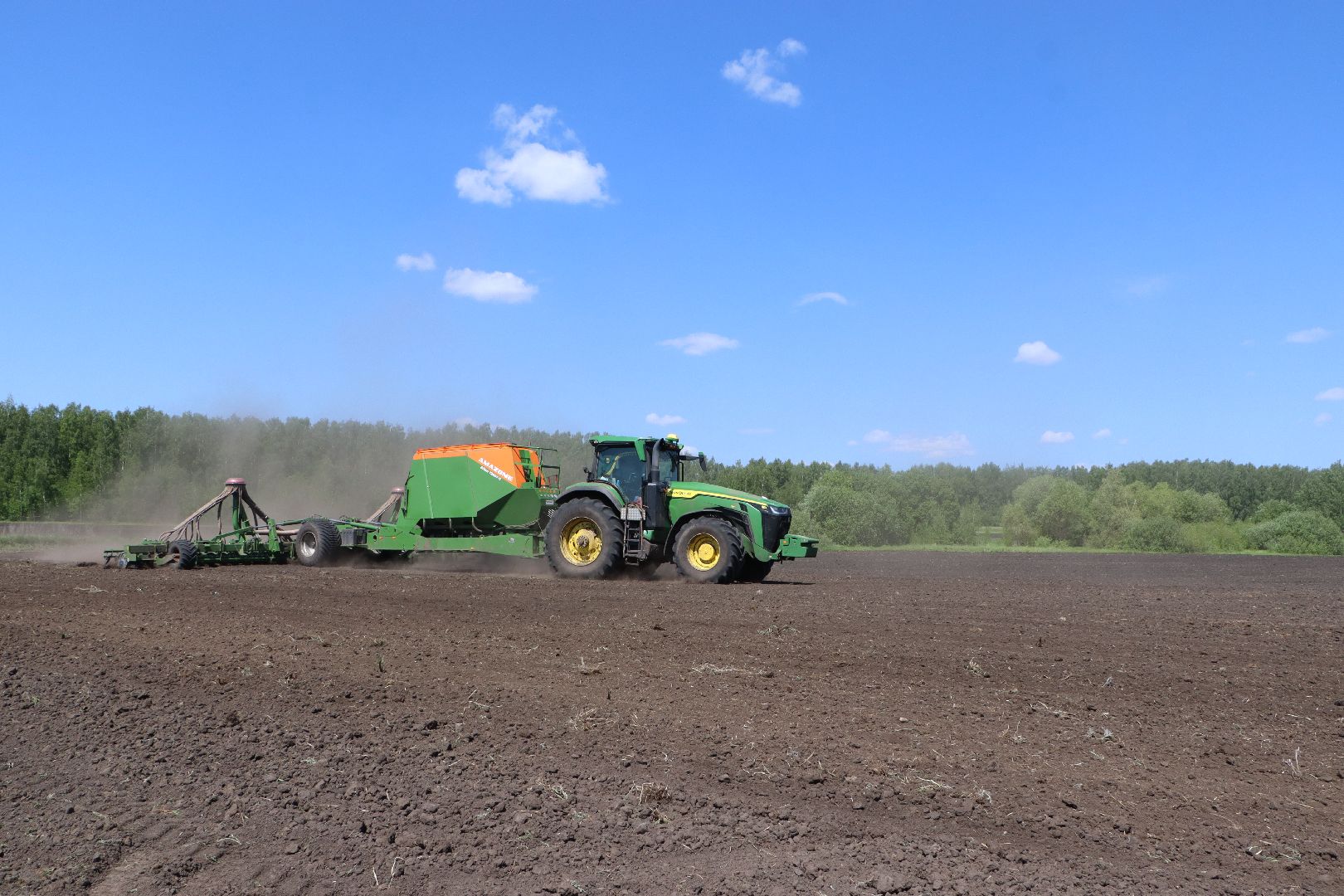 Серебряные Пруды, посевная 2024, яровой сев, аграрии Серебряных Прудов,