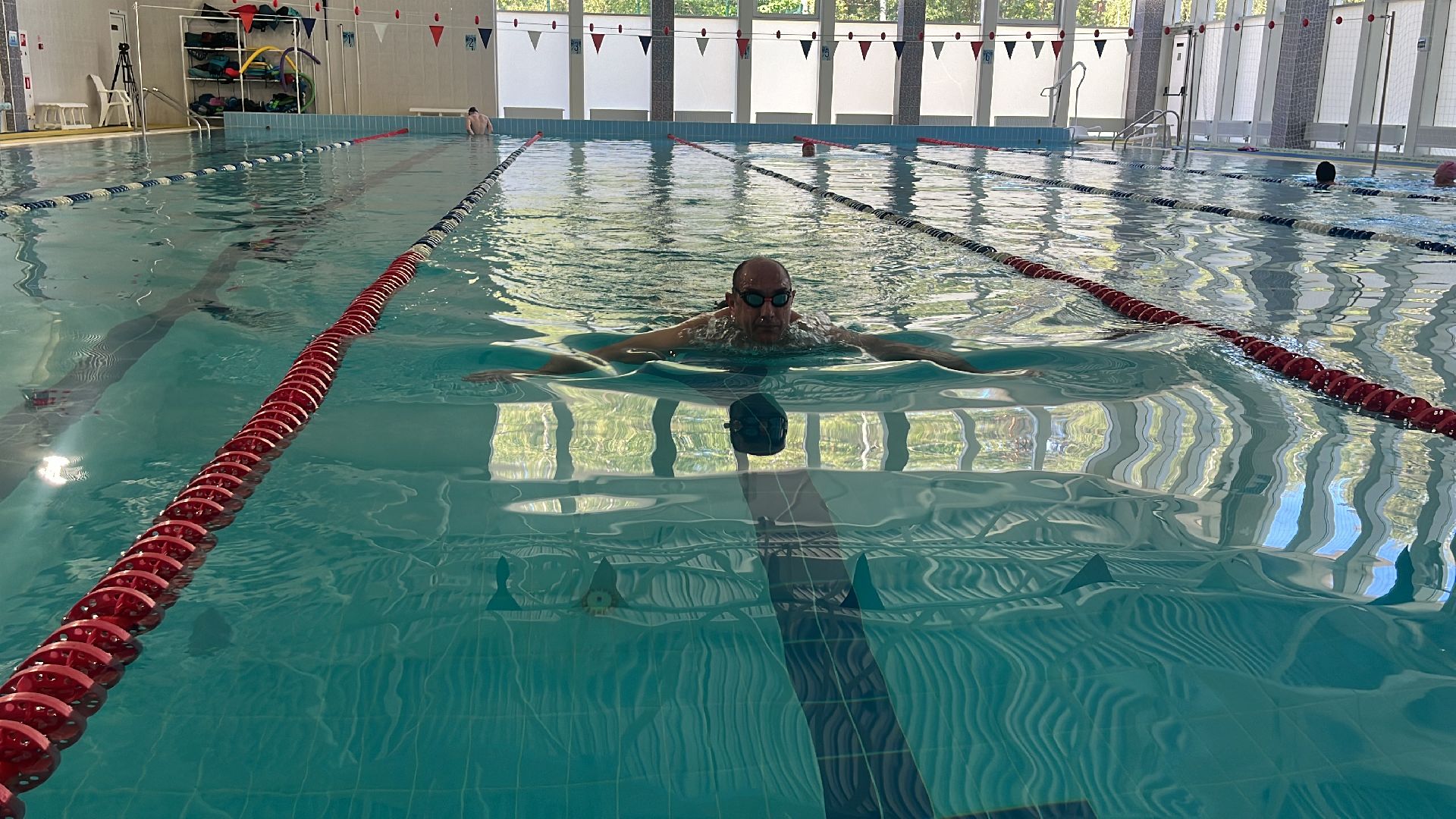 плавание, велосипед,