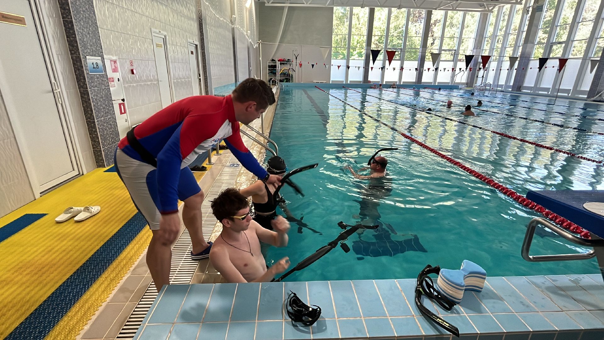 плавание, велосипед,