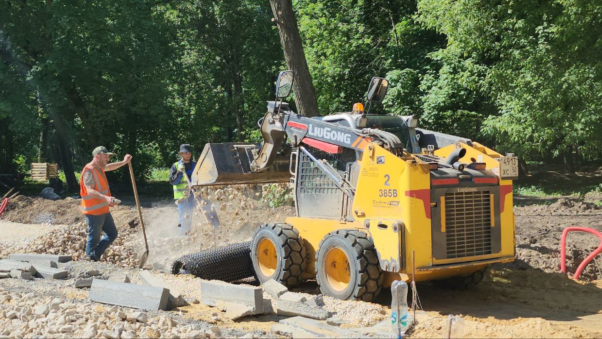 Люберцы, реконструкция парка, наташинский парк,