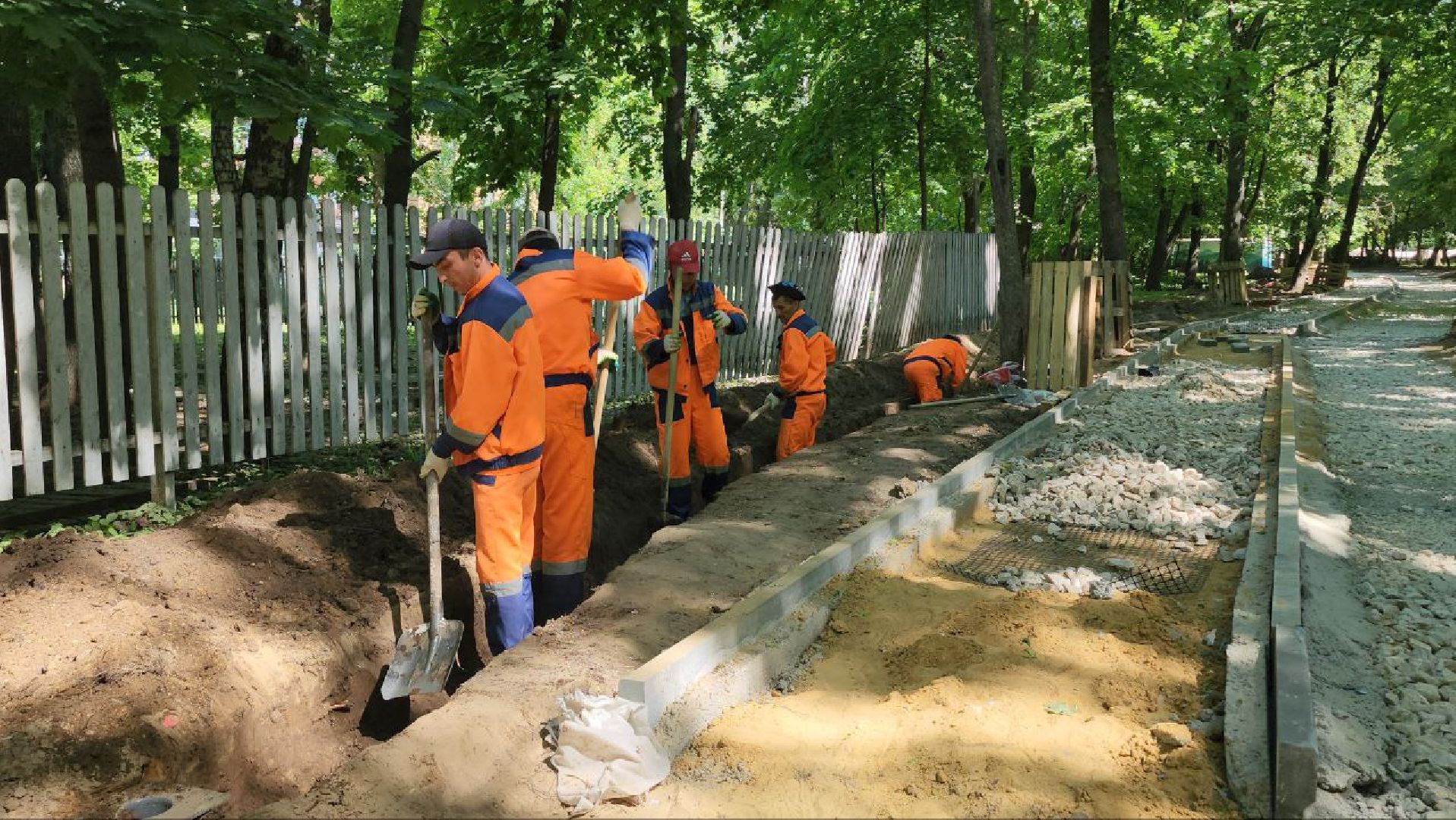 Люберцы, реконструкция парка, наташинский парк,