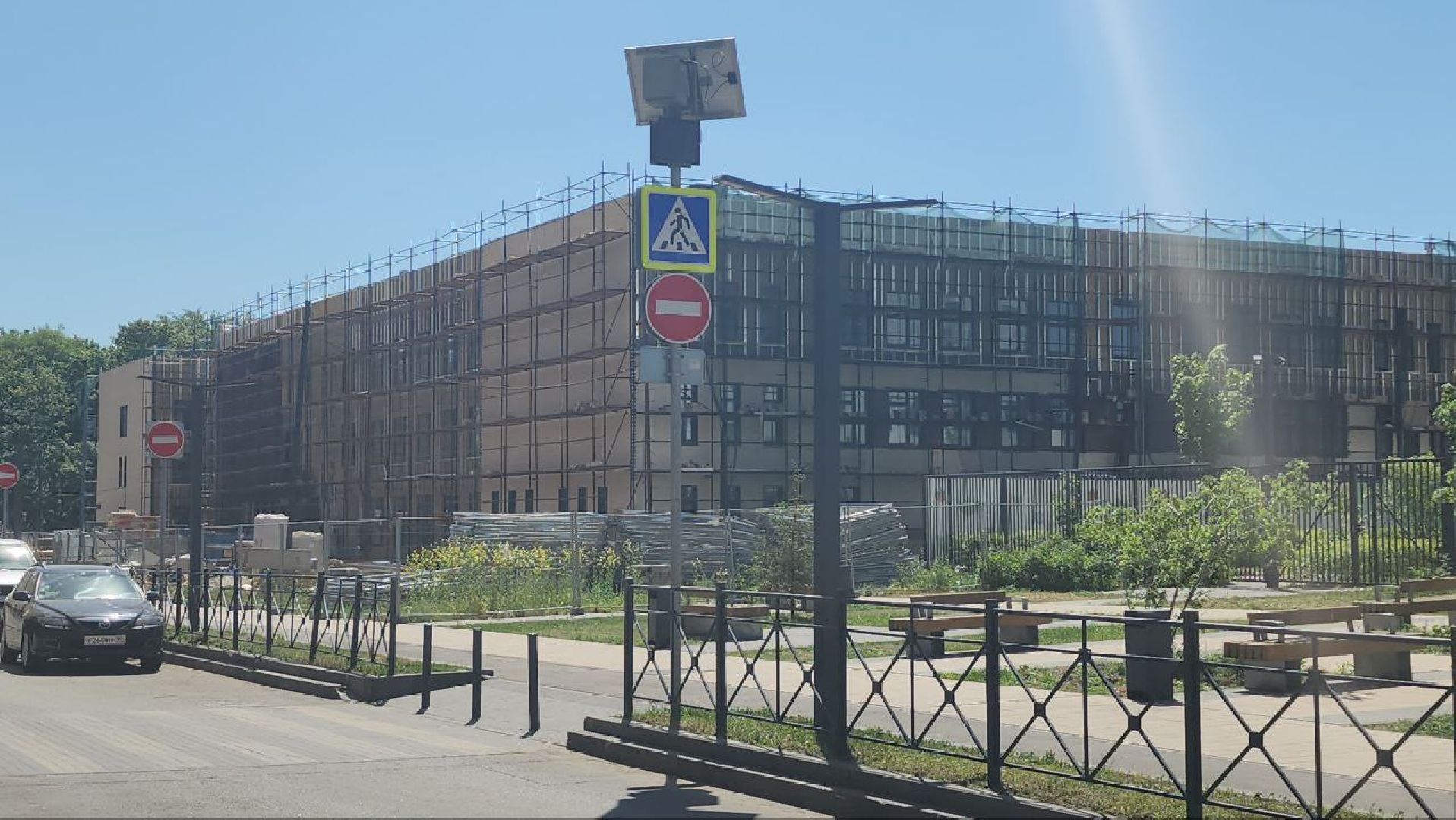 люберцы, строительство, новая школа, спортивная площадка, стадион,