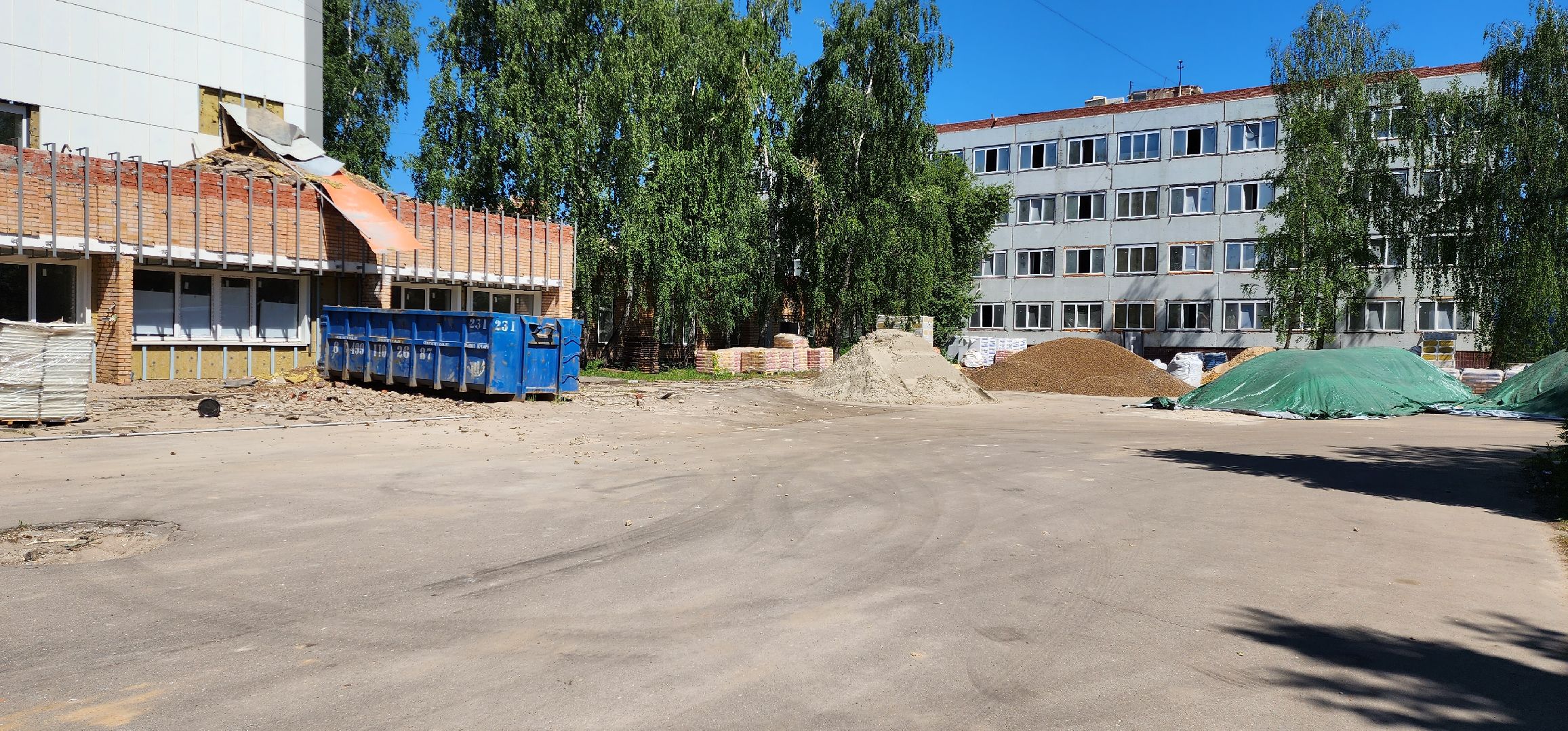 раменское, строительство, капитальный ремонт здания раменского колледжа,