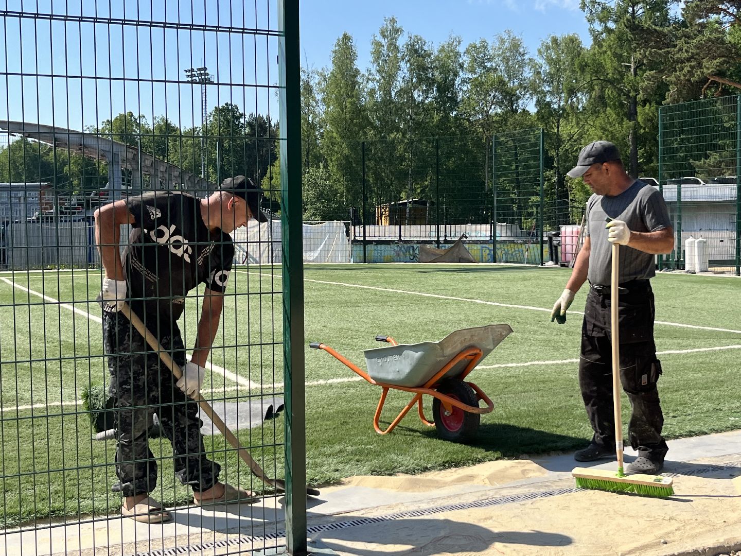 наро-фоминск, наро-фоминский городской округ, центральный парк наро-фоминска, благоустройство 2024, мини-стадион,